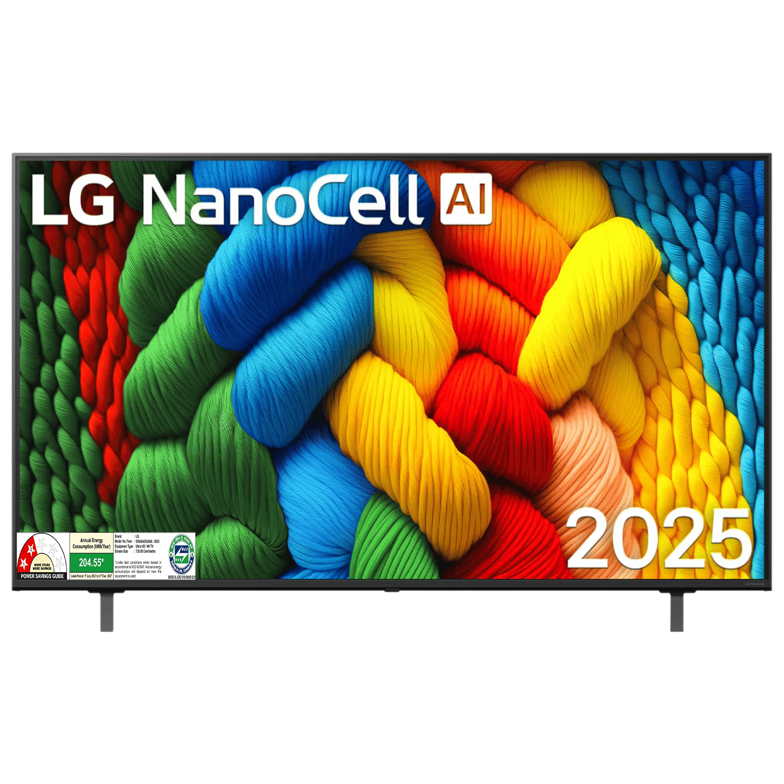 LG NanoCell AI NANO83 139.7 cm (55 inch) 4K Ultra HD Smart WebOS TV with Dolby Atmos (2025 Model)