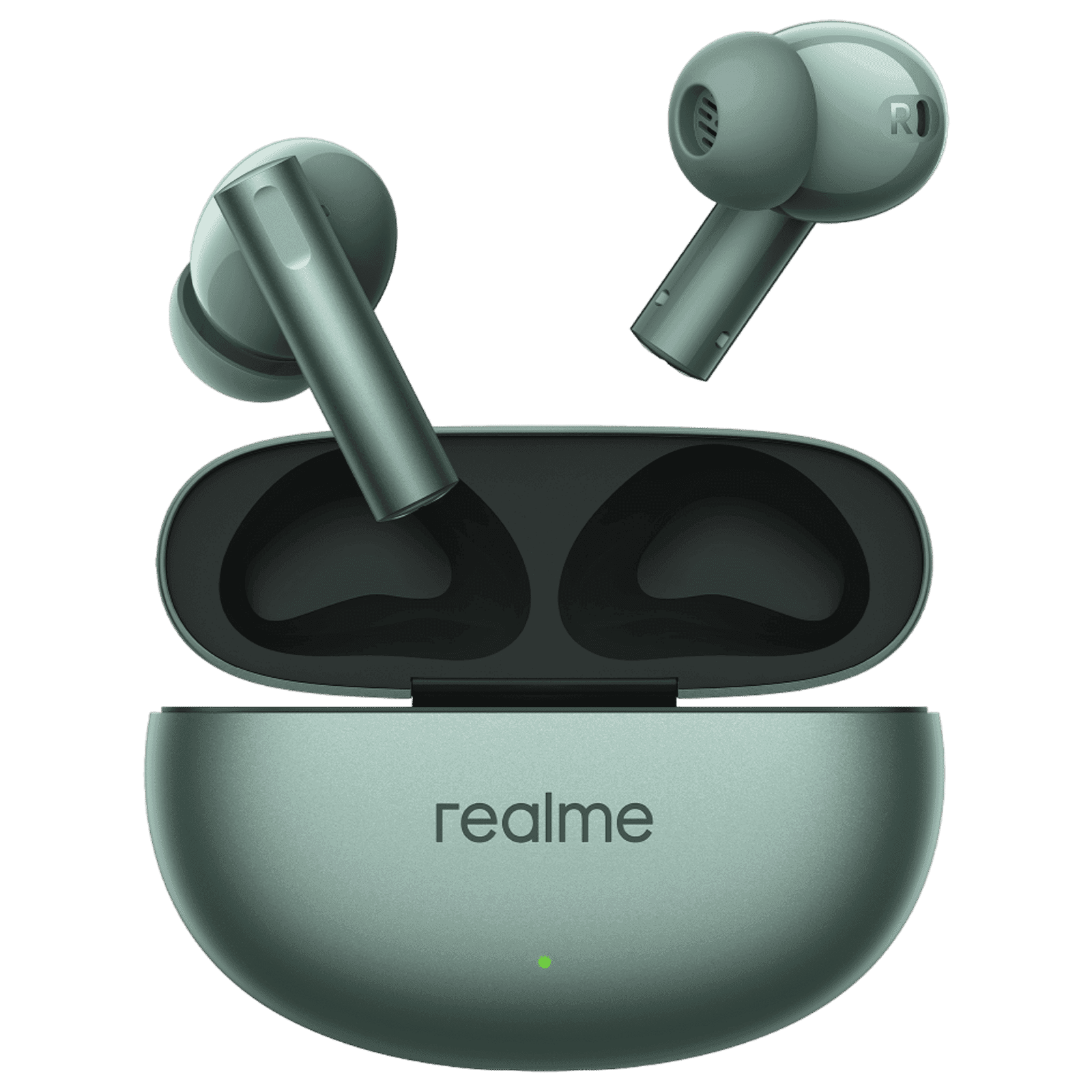 realme Buds Air 6 RMA2402 TWS Earbuds with Active Noise Cancellation (IP55 Water Resistant, Fast Charging, Forest Green)