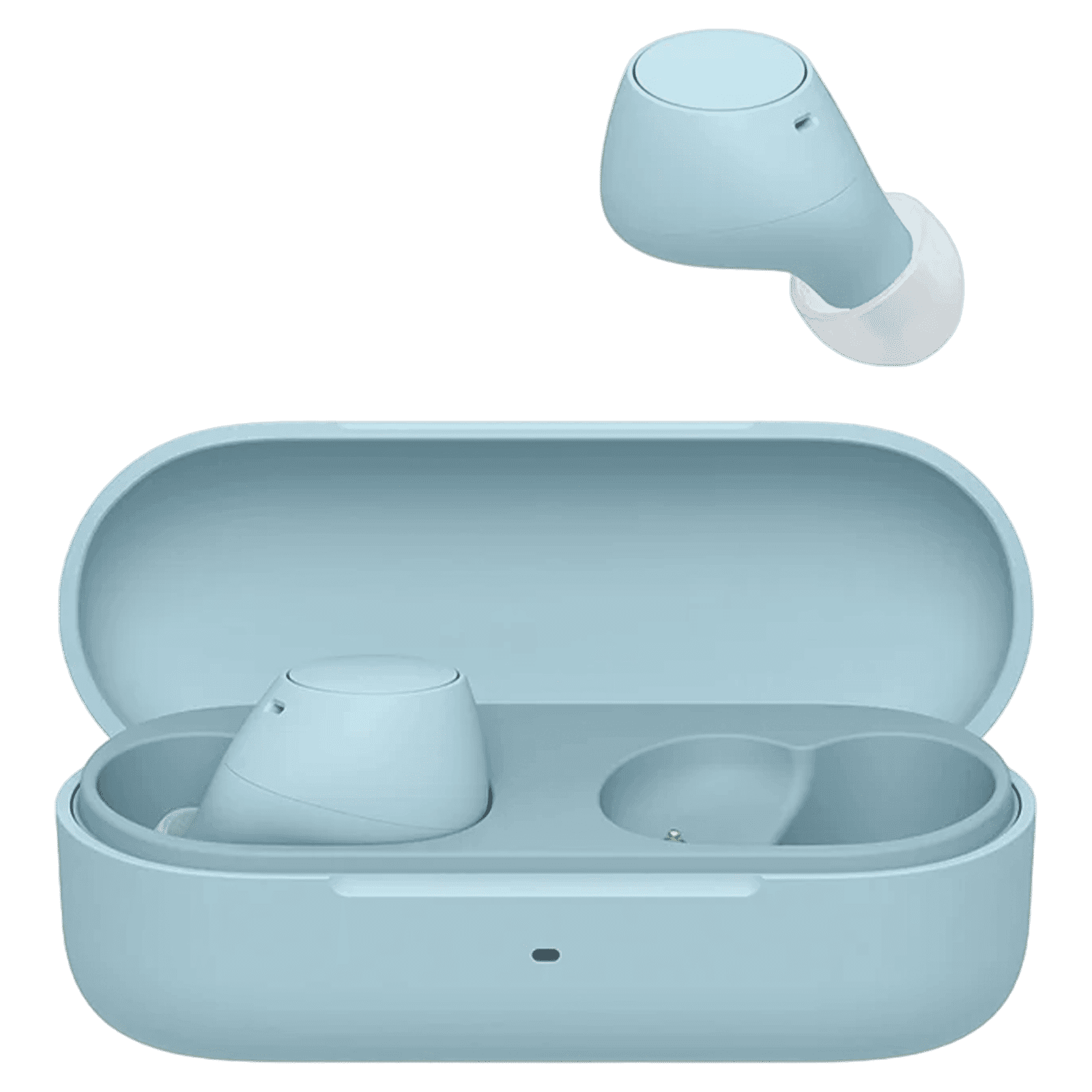 SONY WF-C510 TWS Earbuds (IPX4 Waterproof, Siri & Google Voice Assistant, Blue)