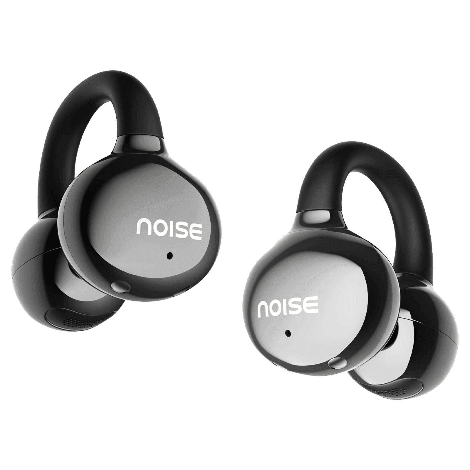 noise Air Clips TWS Earbuds with Environmental Noise Cancellation (IPX5 Water Resistant, AirWave Technology, Pearl Black)