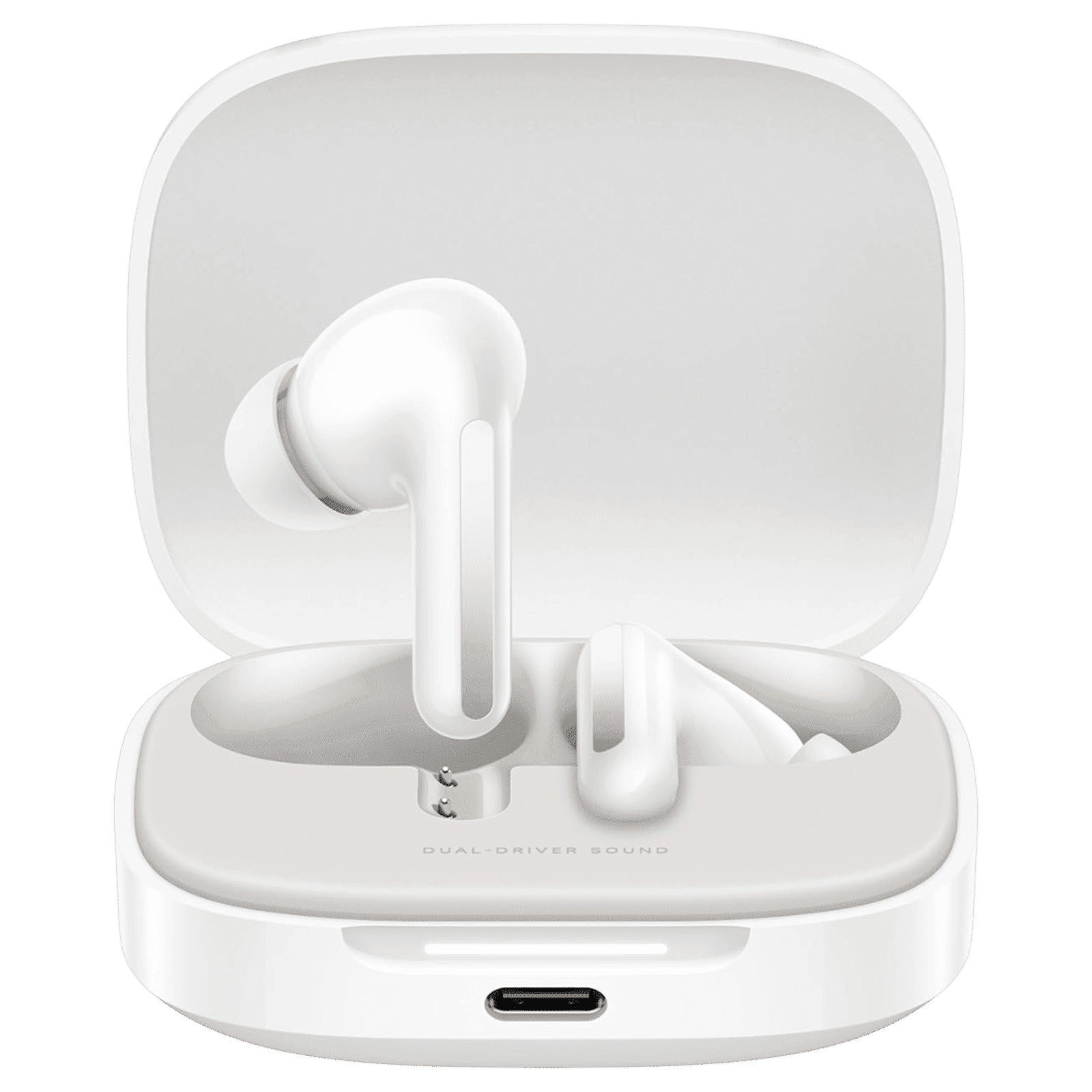 Redmi Buds 6 BHR9256IN TWS Earbuds with Active Noise Cancellation (IP54 Water Resistant, Fast Charging, Titan White)