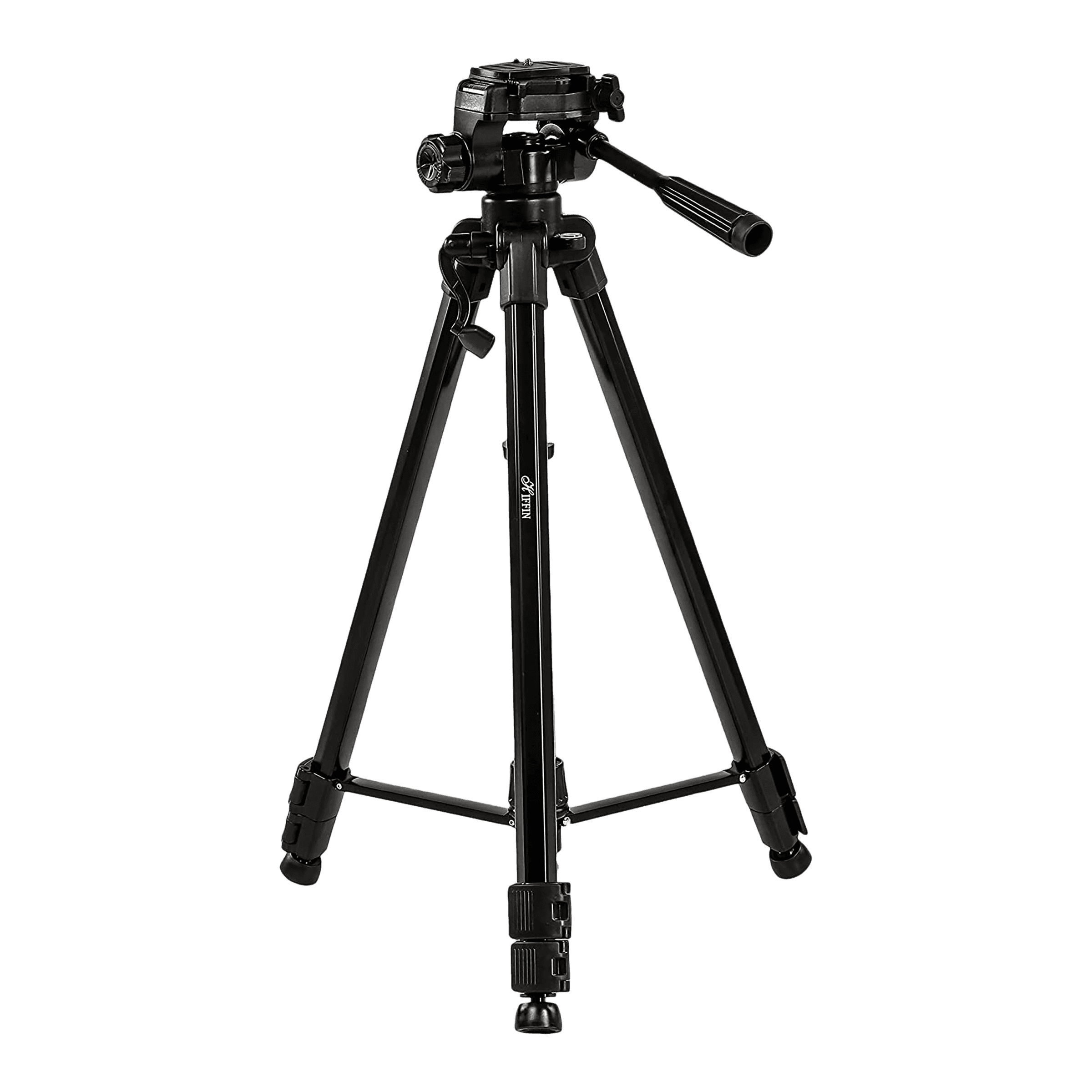 HIFFIN HF-3600 170cm Adjustable Tripod for Mobile and Camera (Clip Lock, Black)