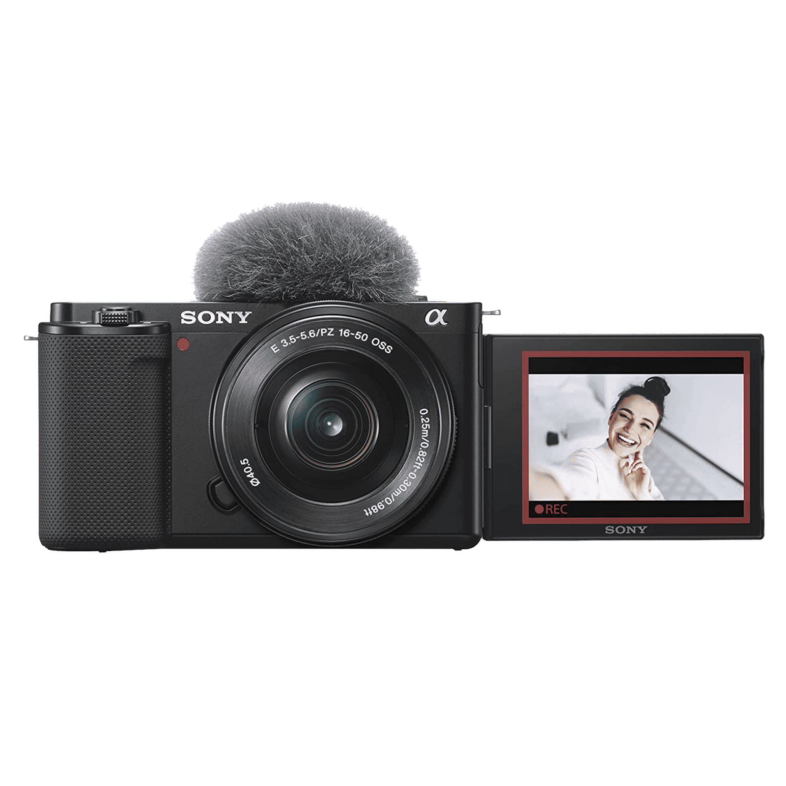 SONY Alpha ZV-E10L 24.2MP Mirrorless Camera (16-50 mm Lens, 23.5 x 15.6 mm Sensor, Vari-Angle Touch Screen LCD)