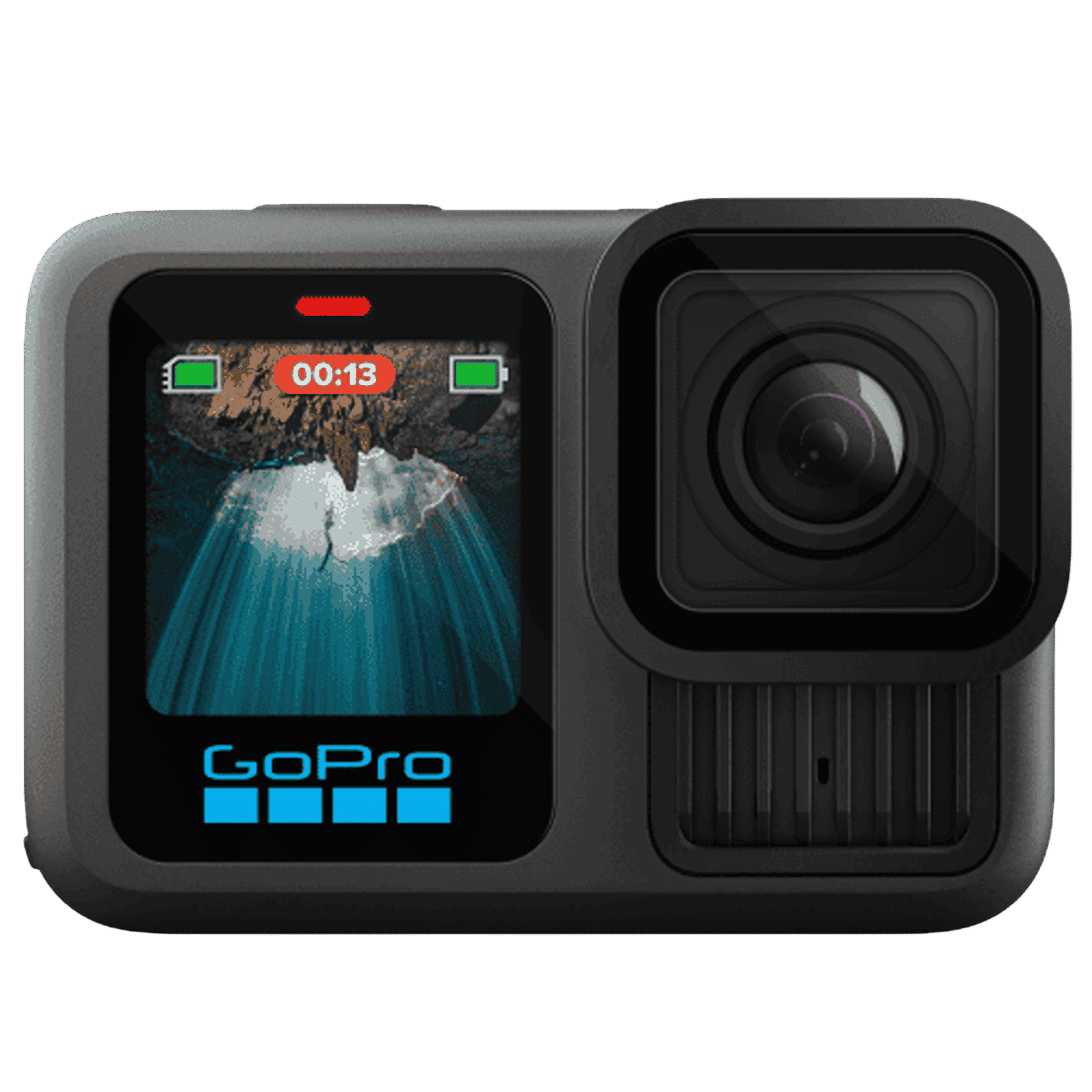GoPro Hero13 5.3K and 27MP 240 FPS Waterproof Action Camera with Voice Control (Black)