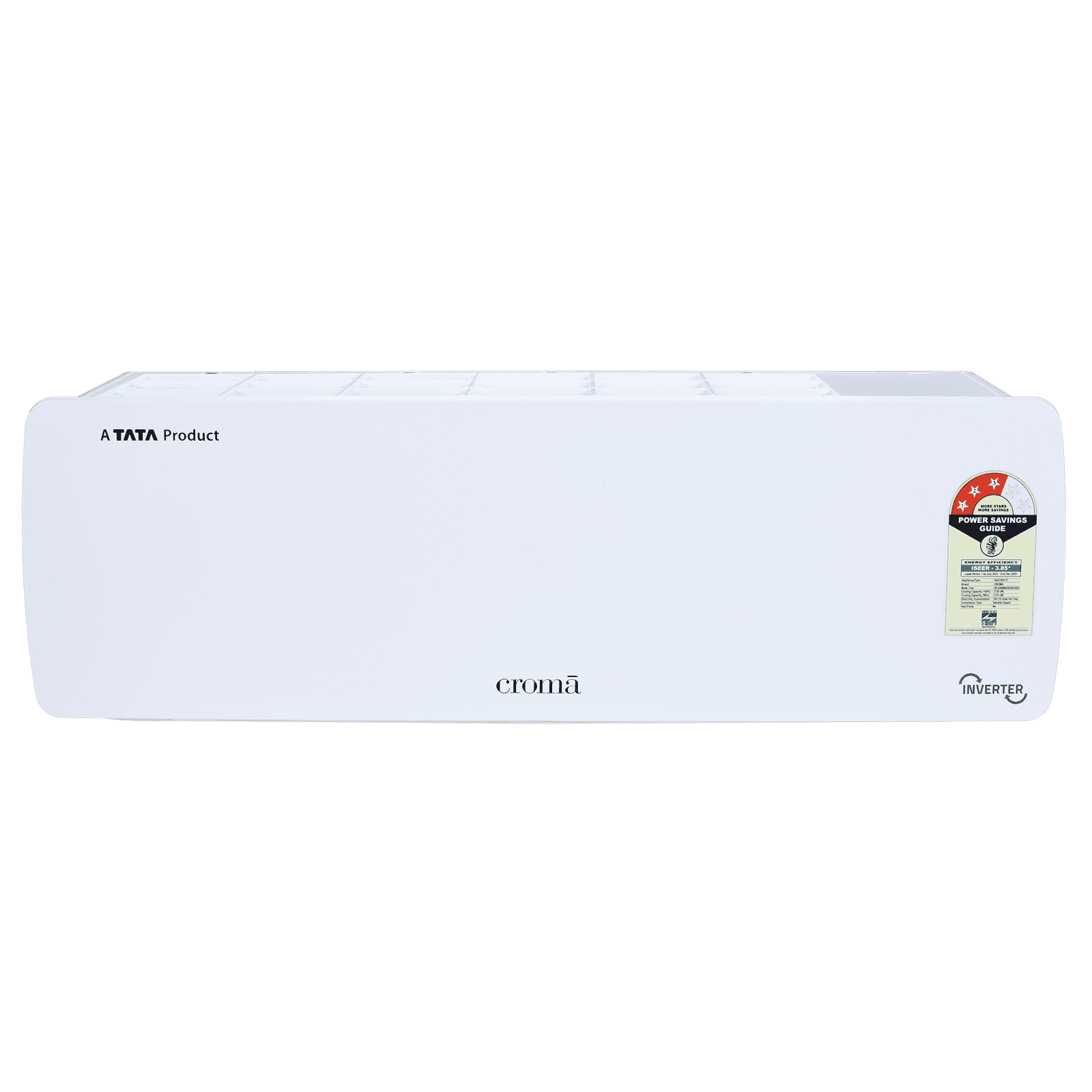 Croma 7 in 1 Convertible 0.8 Ton 3 Star Inverter Split AC with Temperature Sensor (2025 Model, Copper Condenser, CRLA009IND283263)