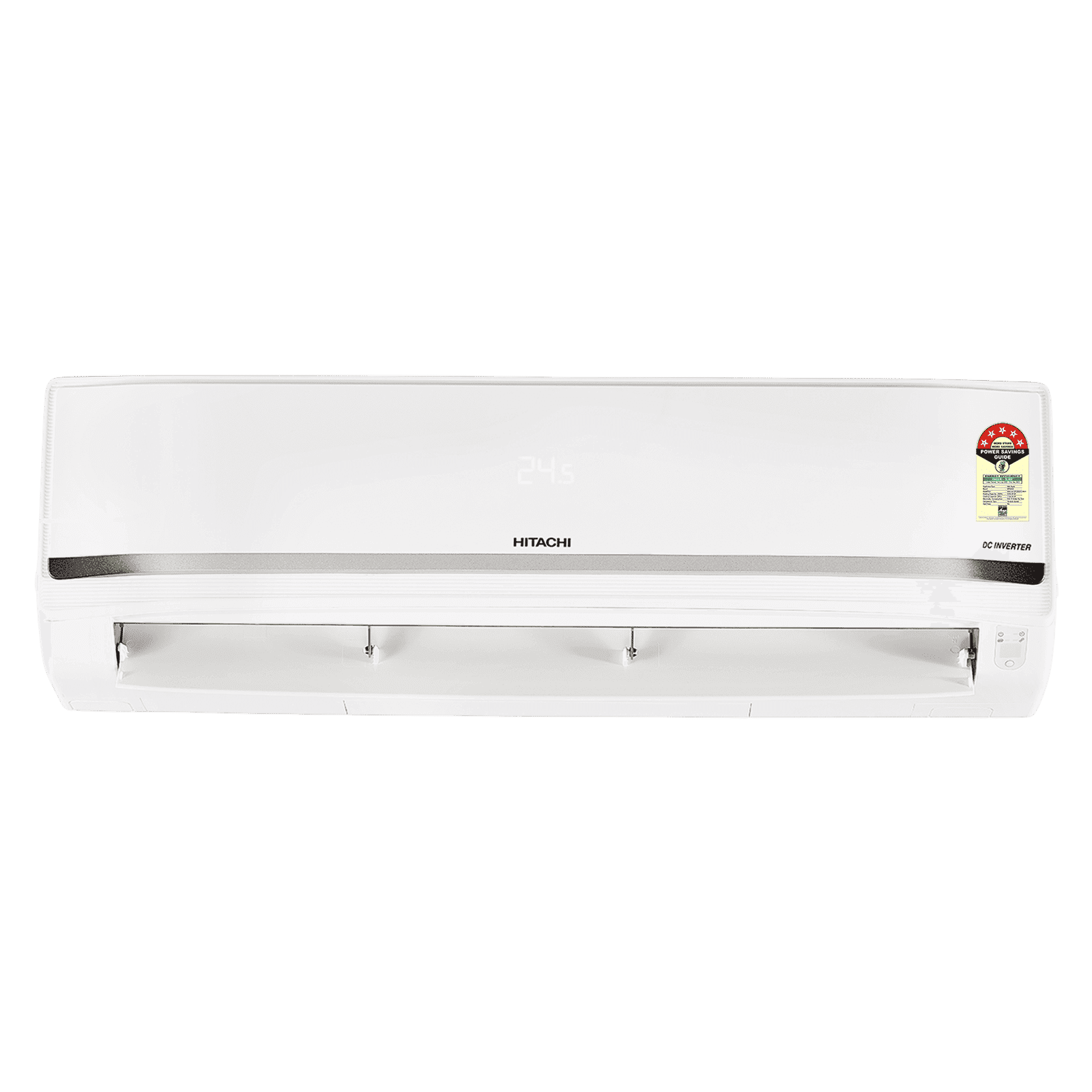 HITACHI Yoshi 5500STXL 1 Ton 5 Star Inverter Split AC with Anti Bacterial SuperFine Mesh Filter (Copper Condenser, RAS.V512PCBISH1)