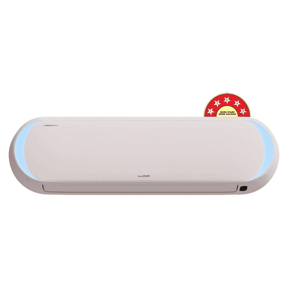 LLOYD Stellar Art 6 in 1 Convertible 5 Star Inverter Split Smart AC with Voice Assistance (2025 Model, Copper Condenser, GLS18V5FBGST)