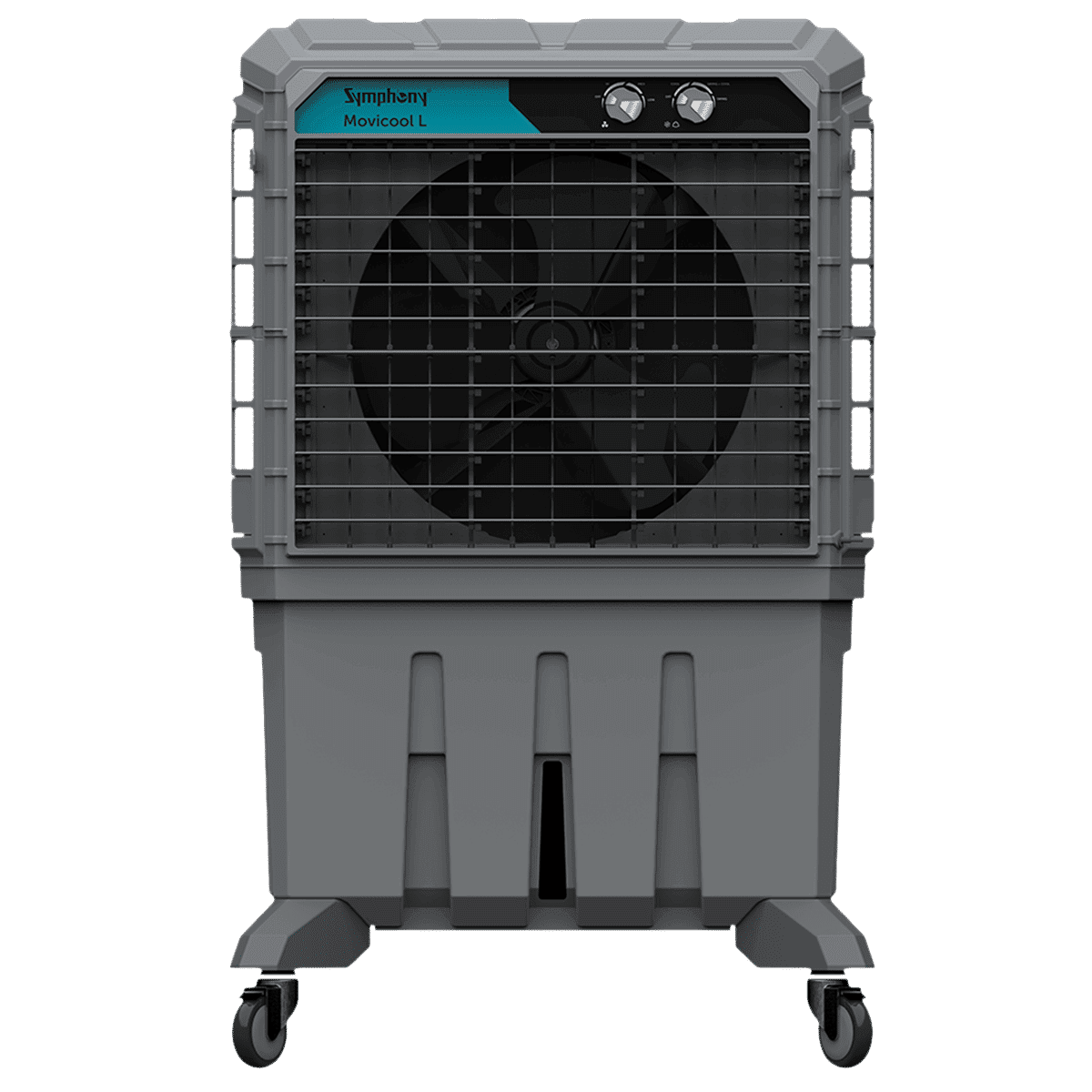 Symphony Movicool L125 125 Litres Commercial Air Cooler with Whisper-Quiet Operation (Cool Flow Dispenser, Dark Grey)