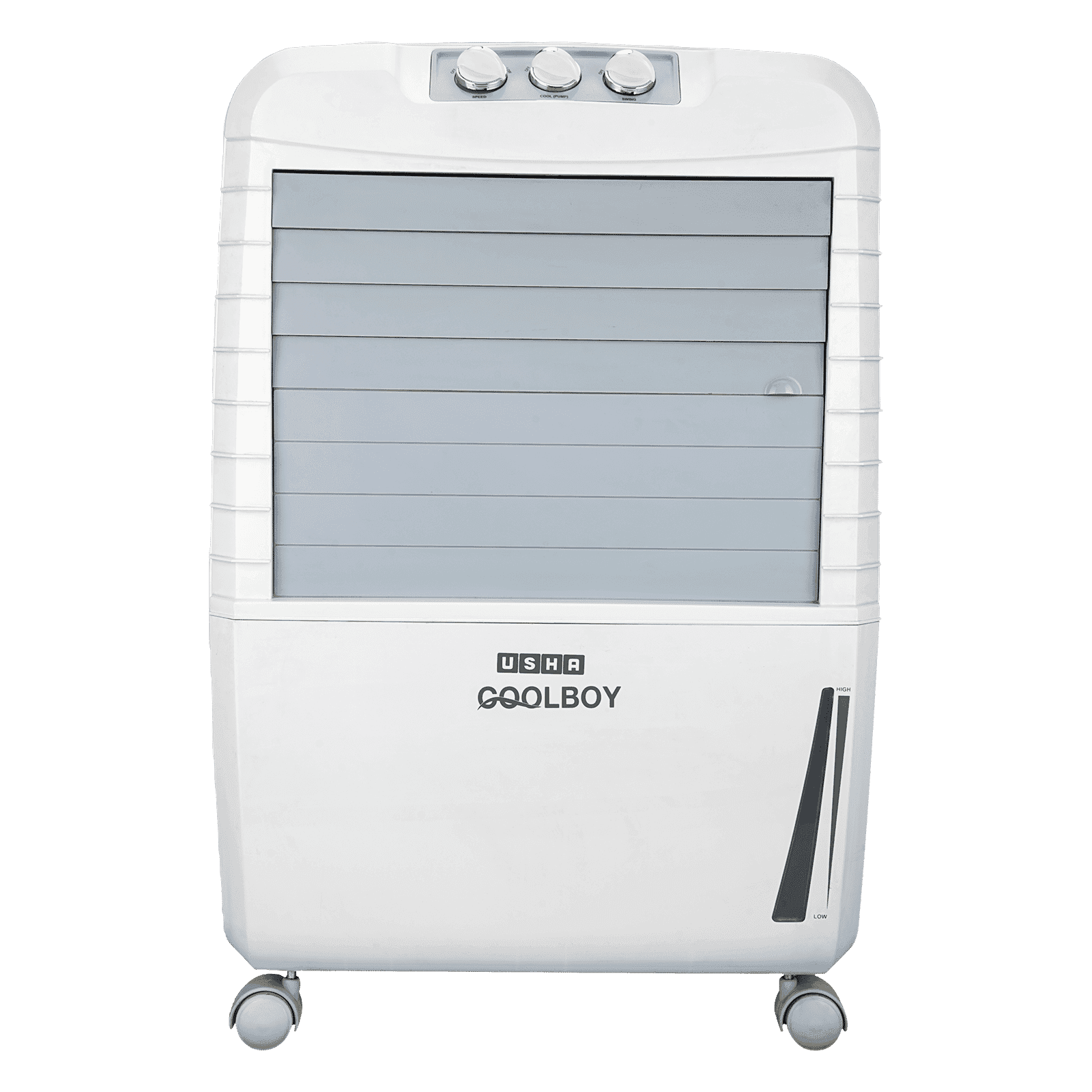 USHA COOLBOY 35 Litres Personal Air Cooler with Inverter Compatible (Thermal Overload Protection, White)