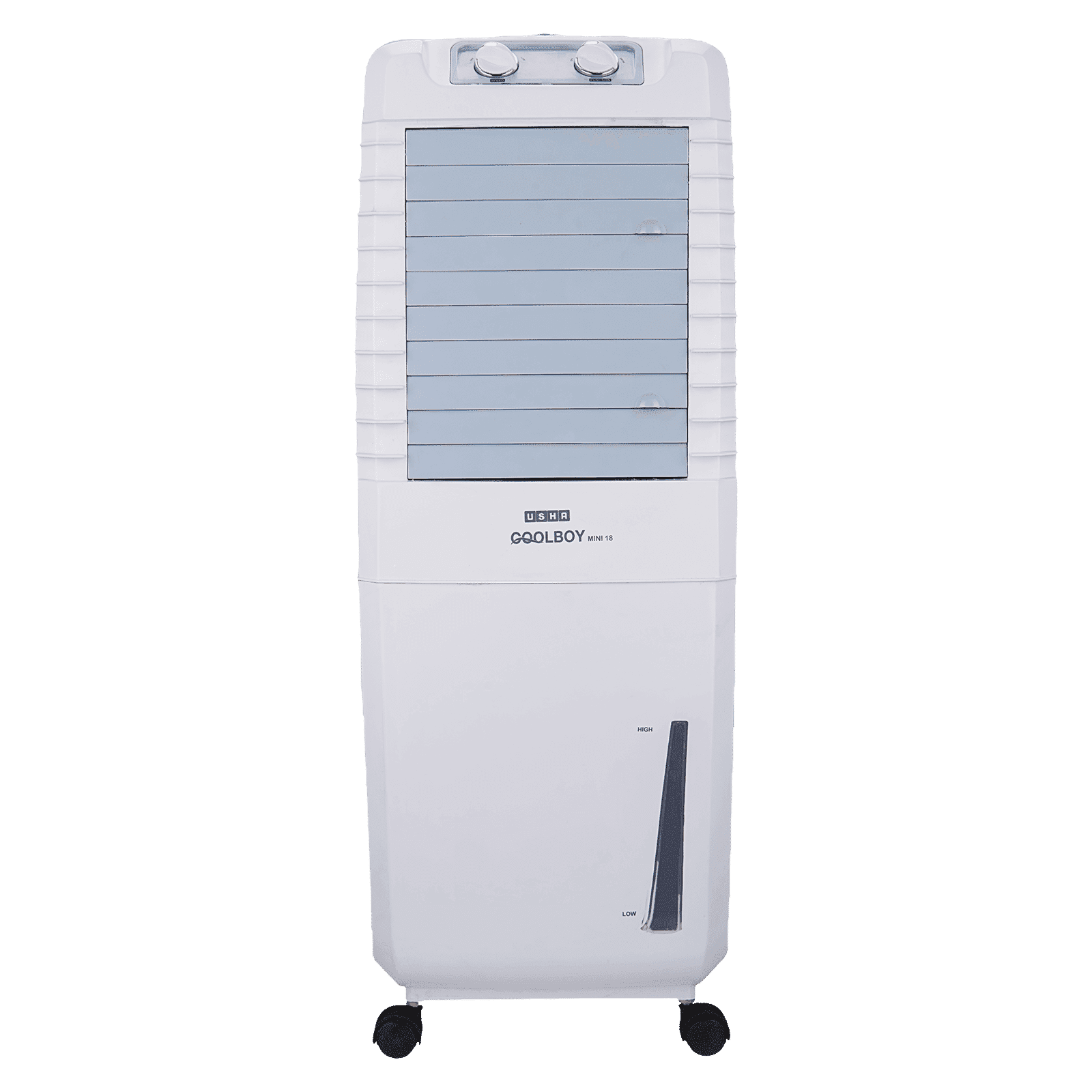 USHA COOLBOY MINI 18 Litres Personal Air Cooler with Inverter Compatible (Thermal Overload Protection, White)