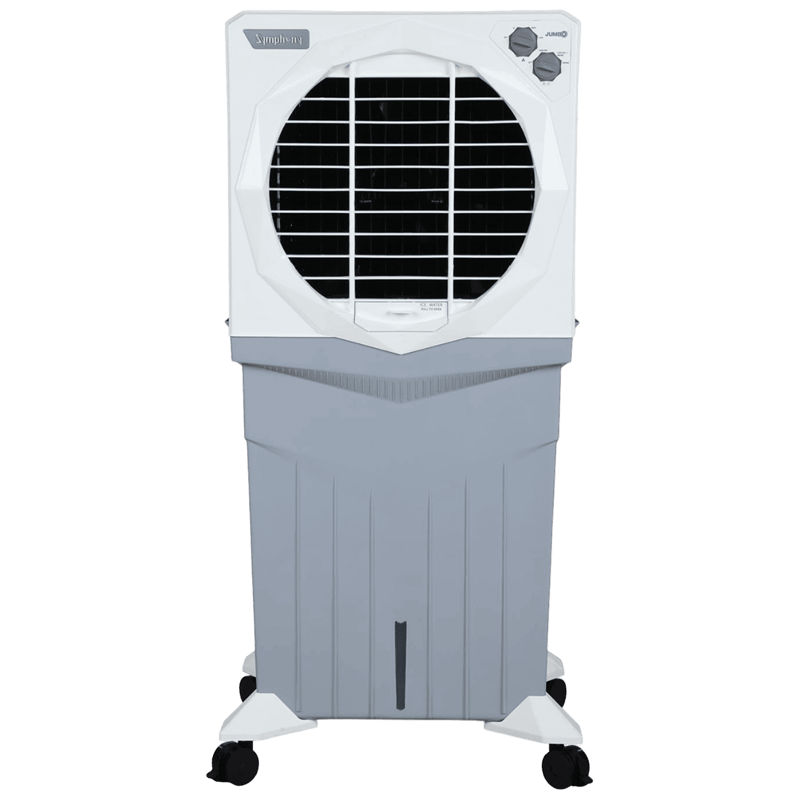 Symphony Jumbo 95XL+ 95 Litres Desert Air Cooler with CFD Technology (Whisper-Quiet Operation, White)
