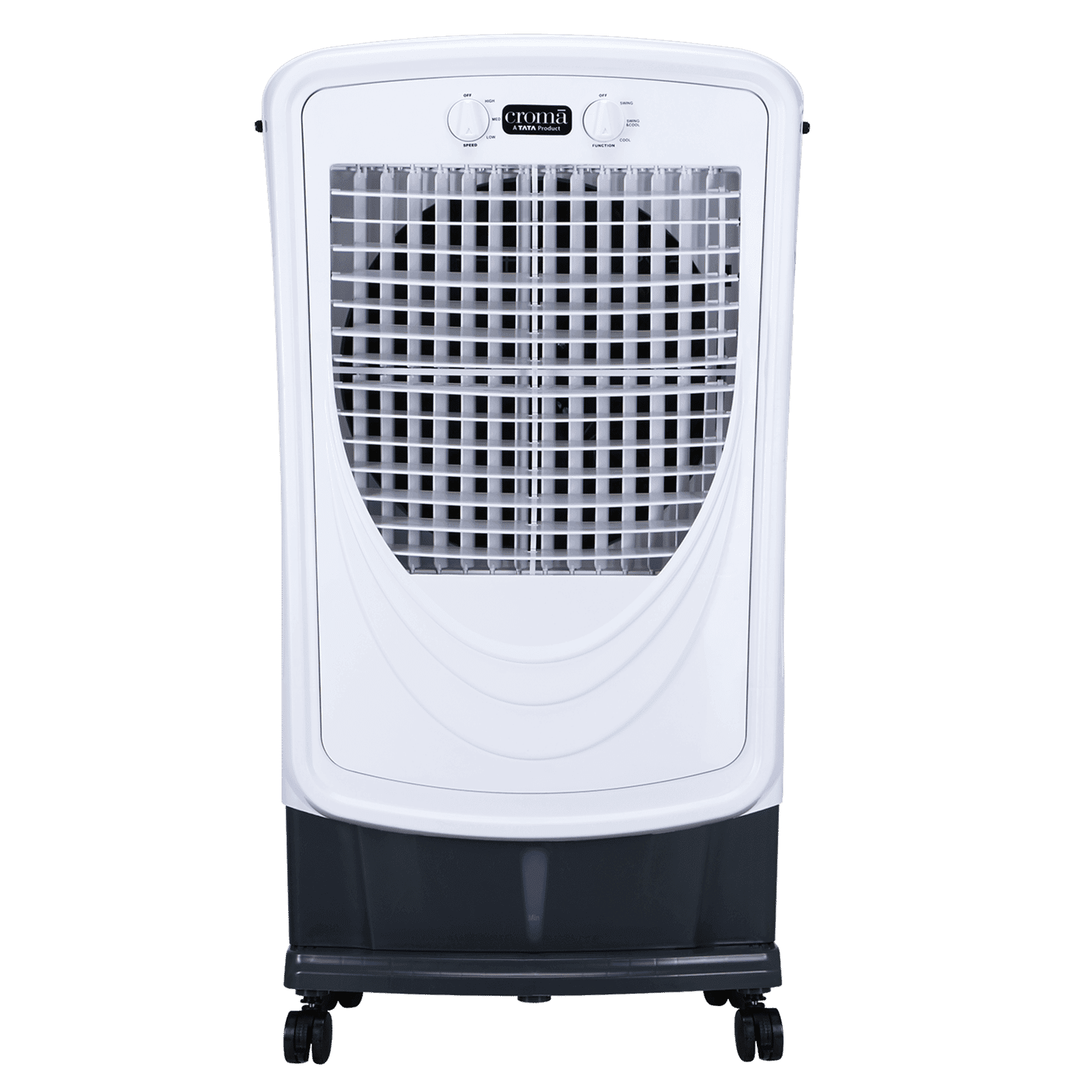 Croma 60 Litres Desert Air Cooler with Water Level Indicator (2025 Model, Inverter Compatible, White)