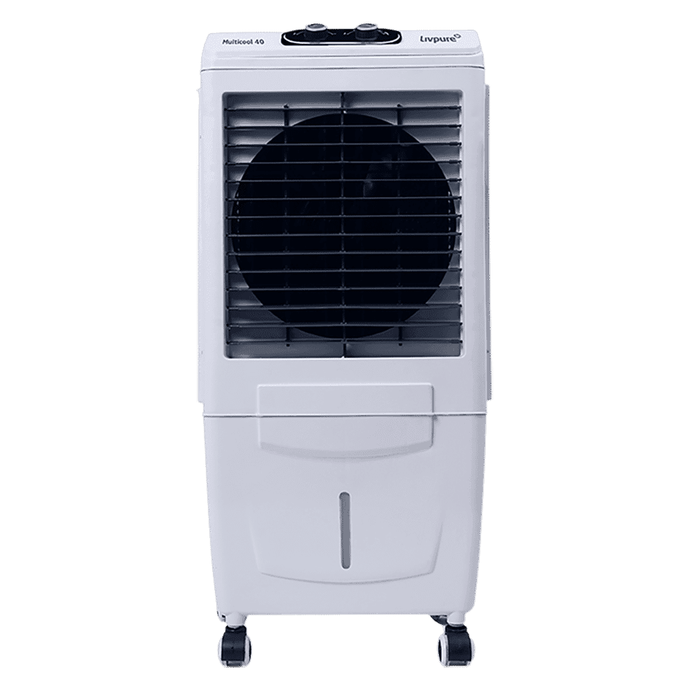 Livpure Multicool 40 Litres Desert Air Cooler with Evaporative Cooling Technology (Inverter Compatible, White & Blue)