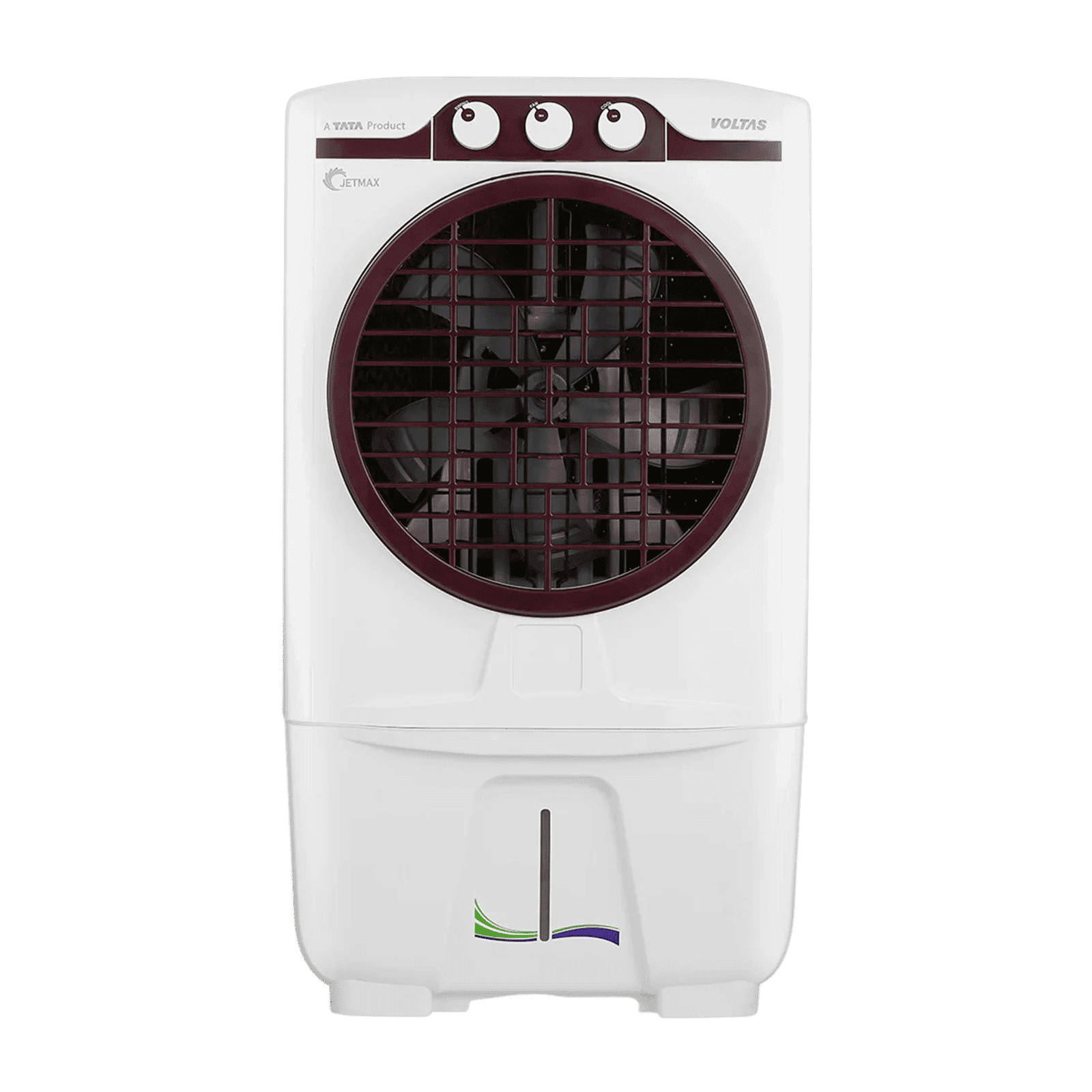 VOLTAS JetMax 90 Litres Desert Air Cooler with Smart Humidity Control (Dust Filter, White)
