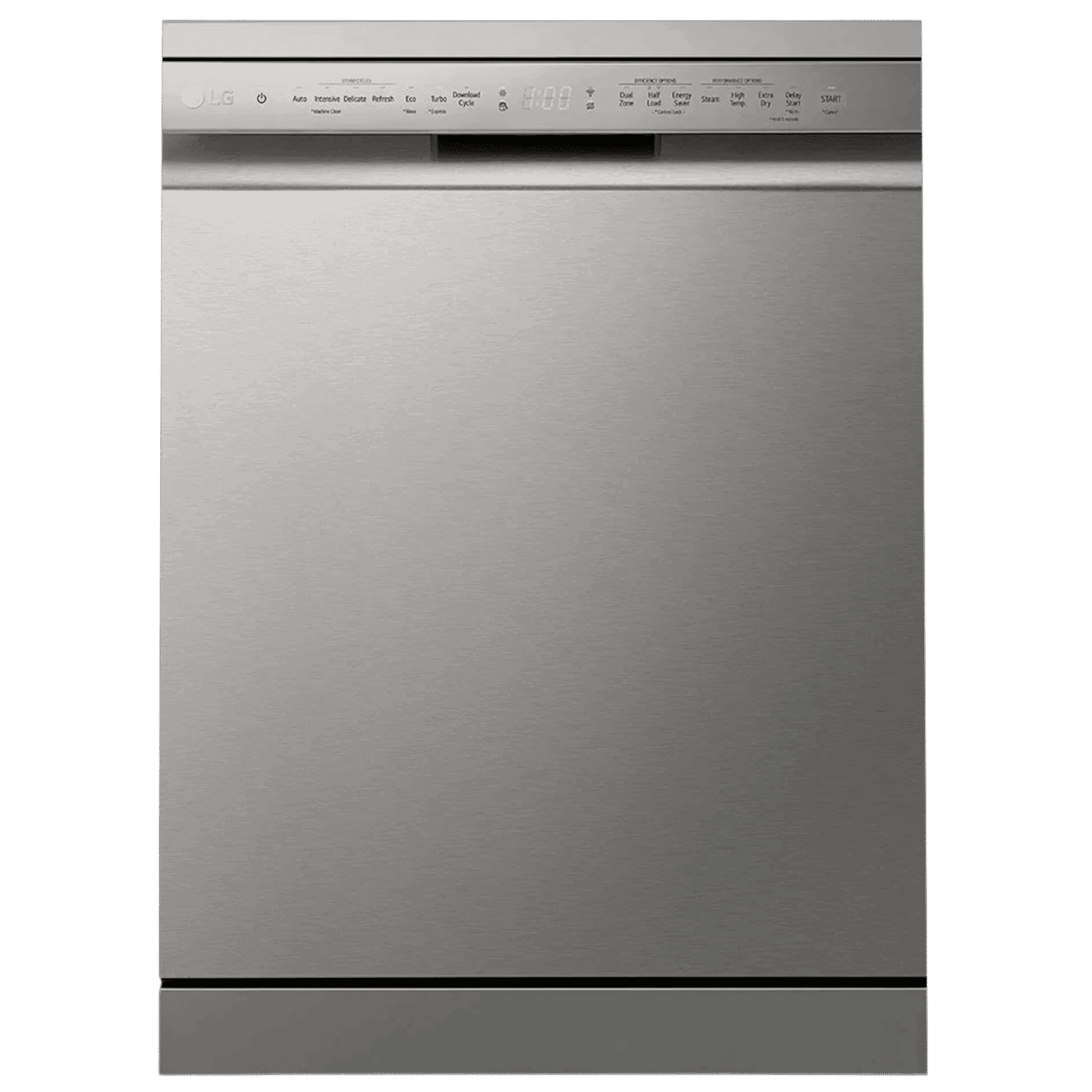 LG 14 Place Settings Free Standing Dishwasher with Inverter Direct Drive (Silver)