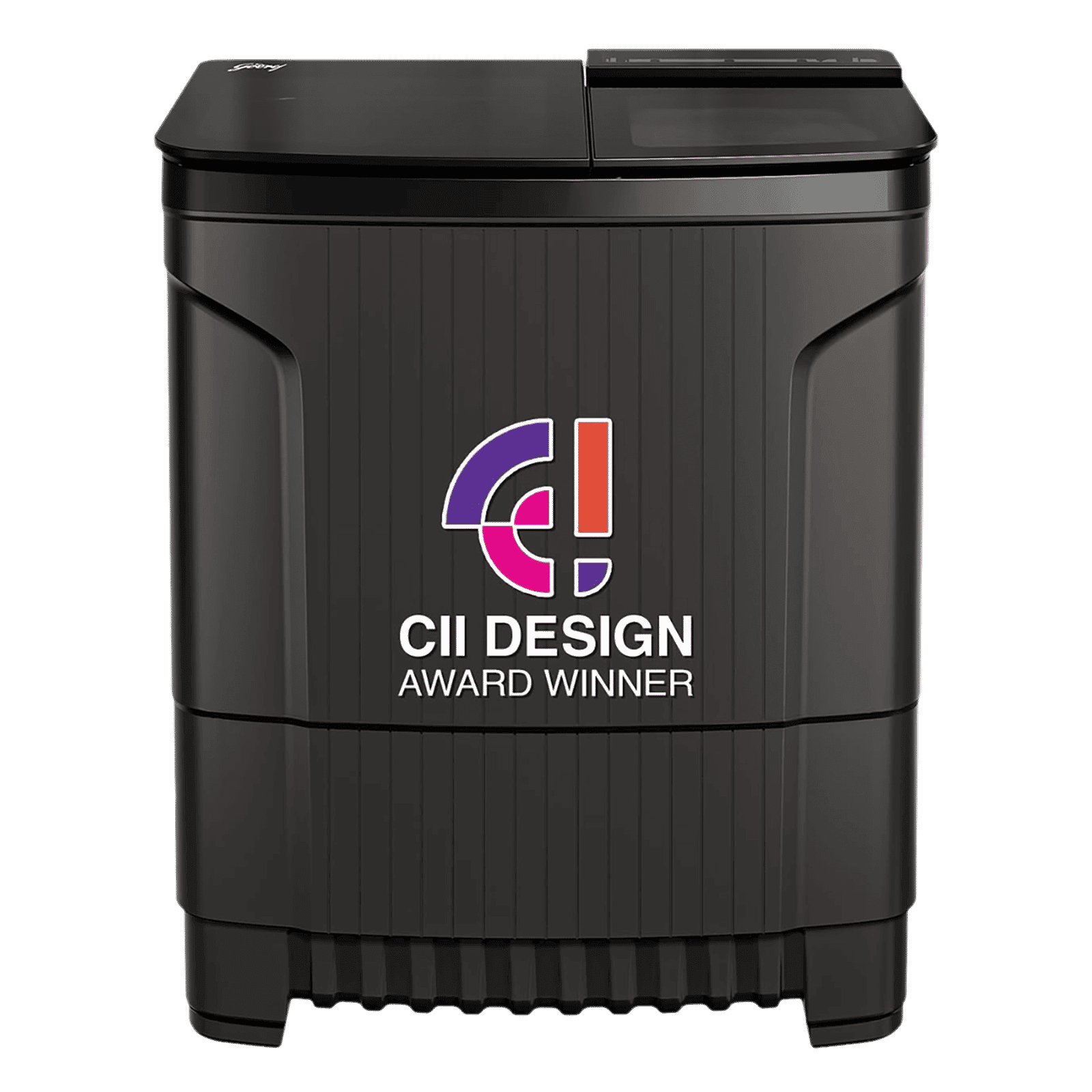 Godrej 8 kg 5 Star Semi Automatic Washing Machine with PowerMax Wash Motor (Edge Ultima Steelnox, WS EDGE ULTS 80 5.0 DB2M CSGR, Crystal Grey)