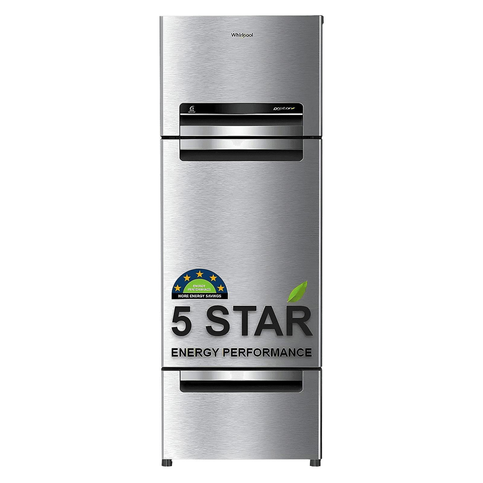 Whirlpool Protton 215 Litres Frost Free Triple Door Refrigerator with 6th Sense ActiveFresh Technology (20807, Alpha Steel)