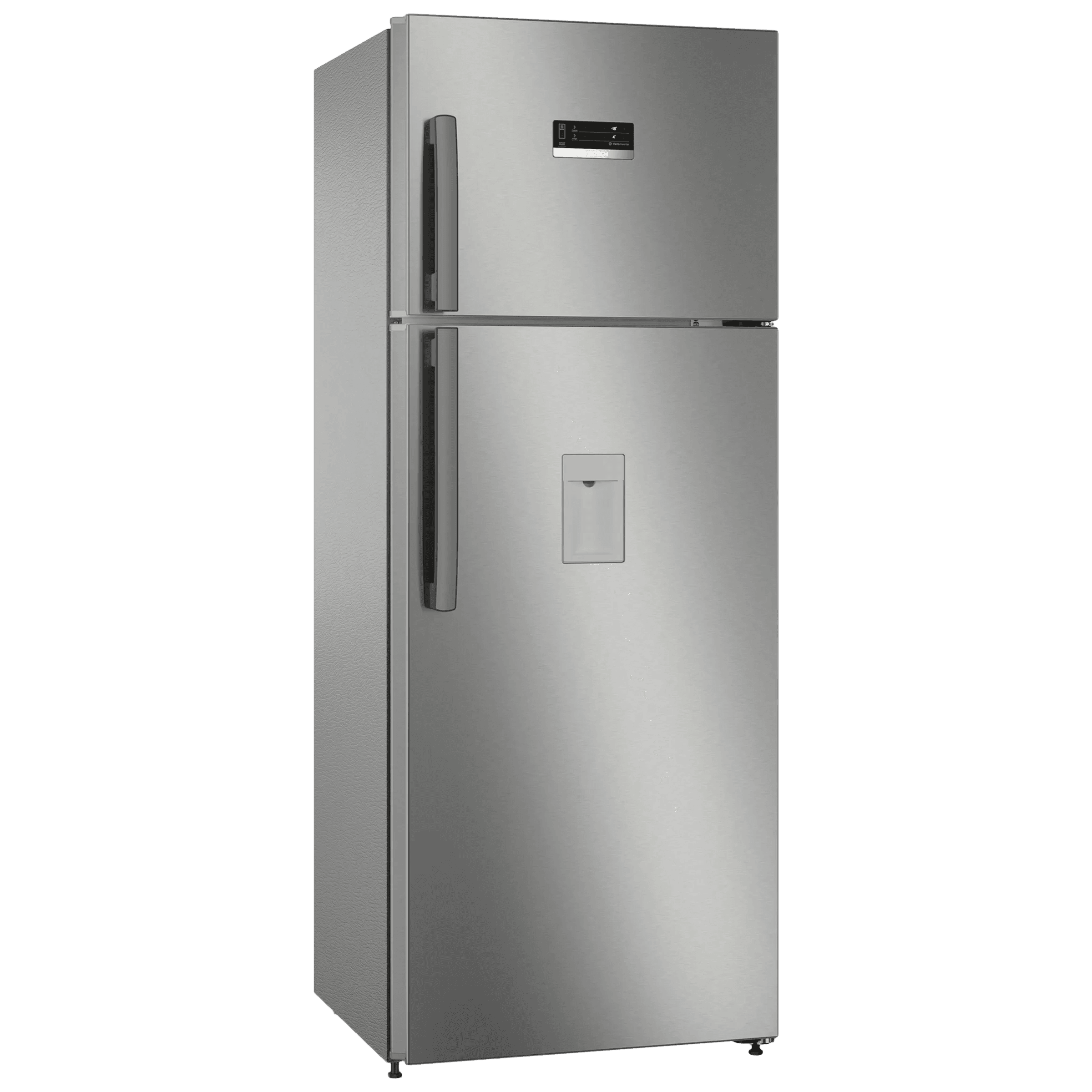 BOSCH Series 4 334 Litres 3 Star Frost Free Double Door Convertible Refrigerator with Temperature Display (CTC35S031I, Sparkly Steel)