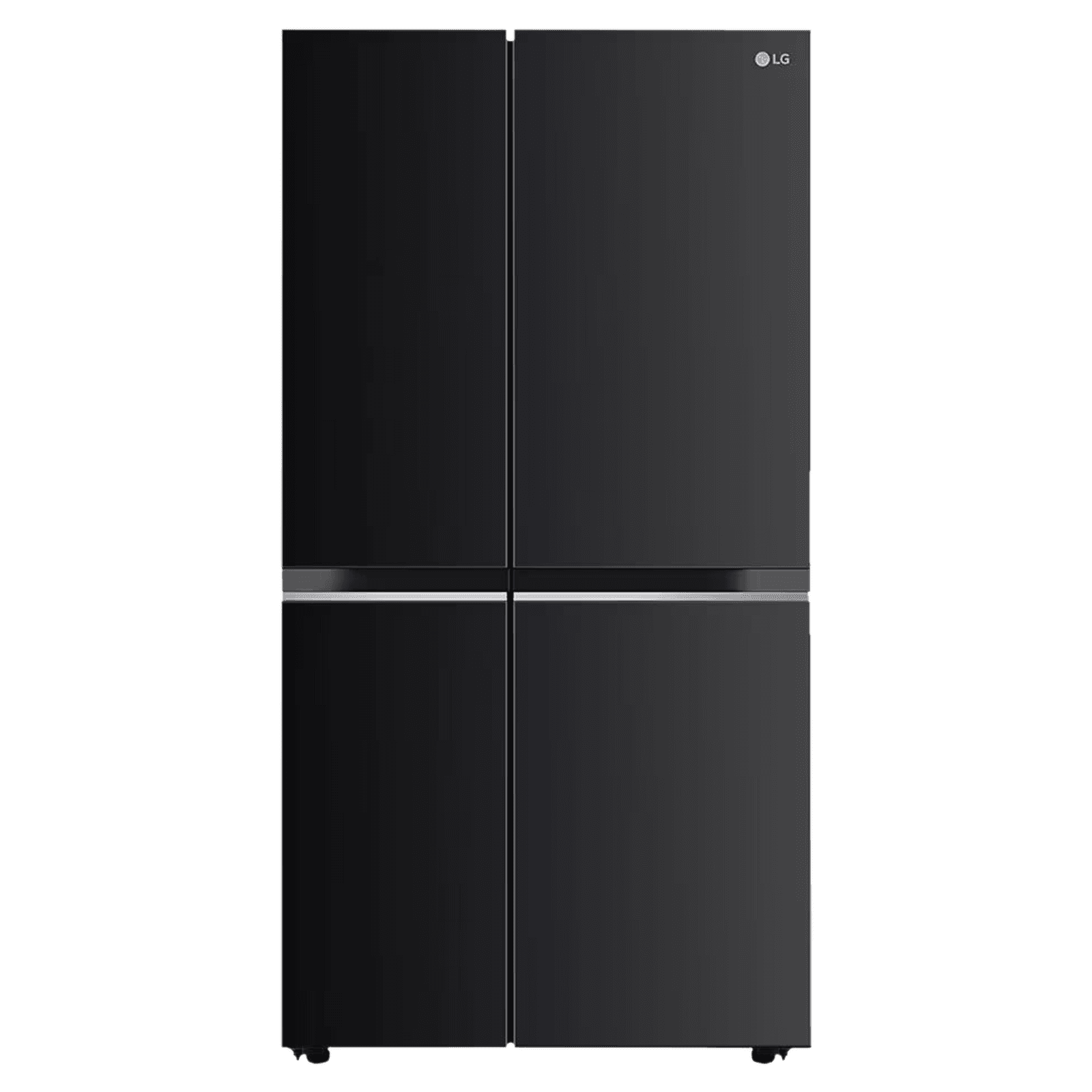 LG 650 Litres 3 Star Frost Free Side by Side Convertible Refrigerator with Door Cooling Plus Technology (GLB257EES3, Ebony Sheen)