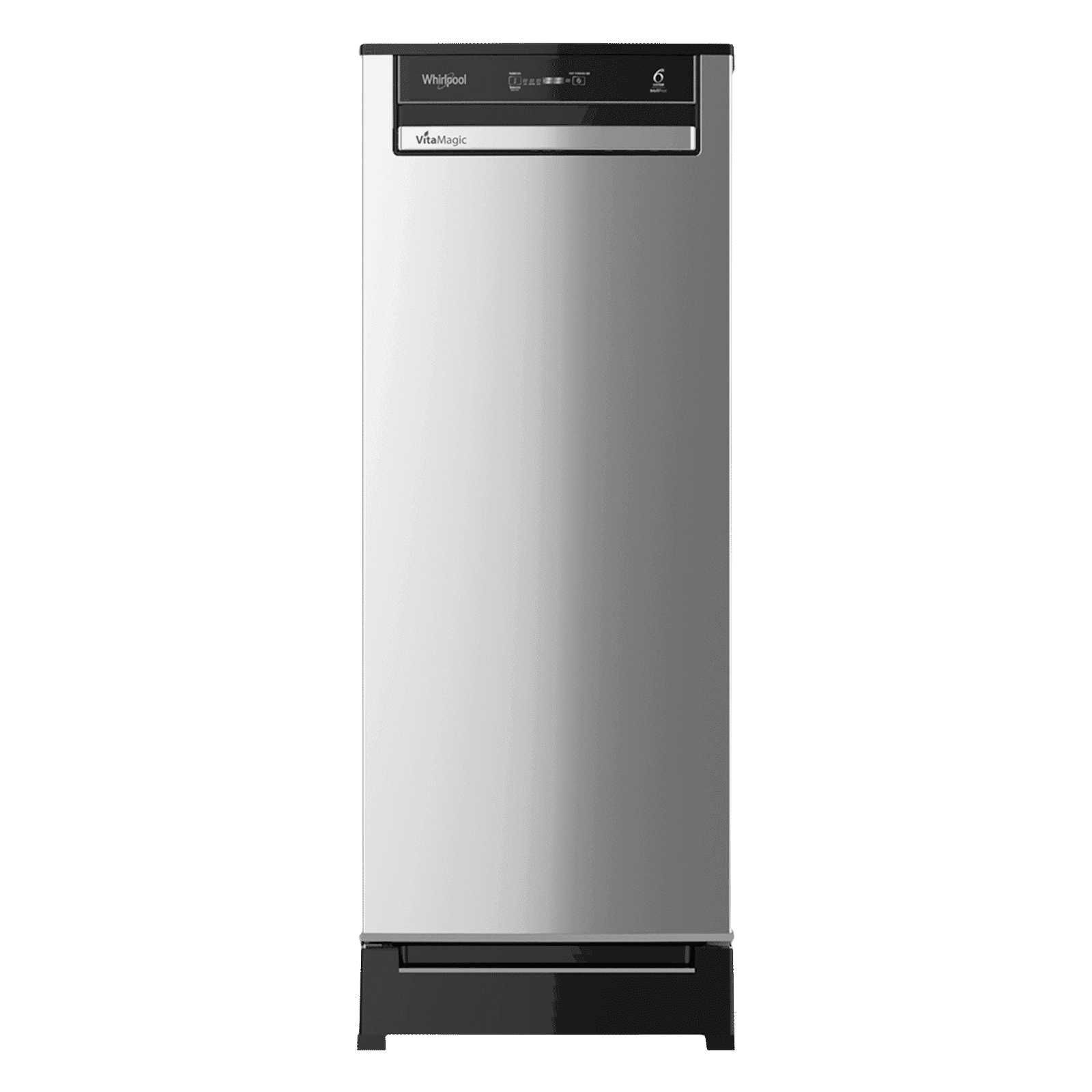 Whirlpool Vitamagic Pro 192 Litres 3 Star Direct Cool Single Door Refrigerator with Zeolite Technology (73132, Grey)