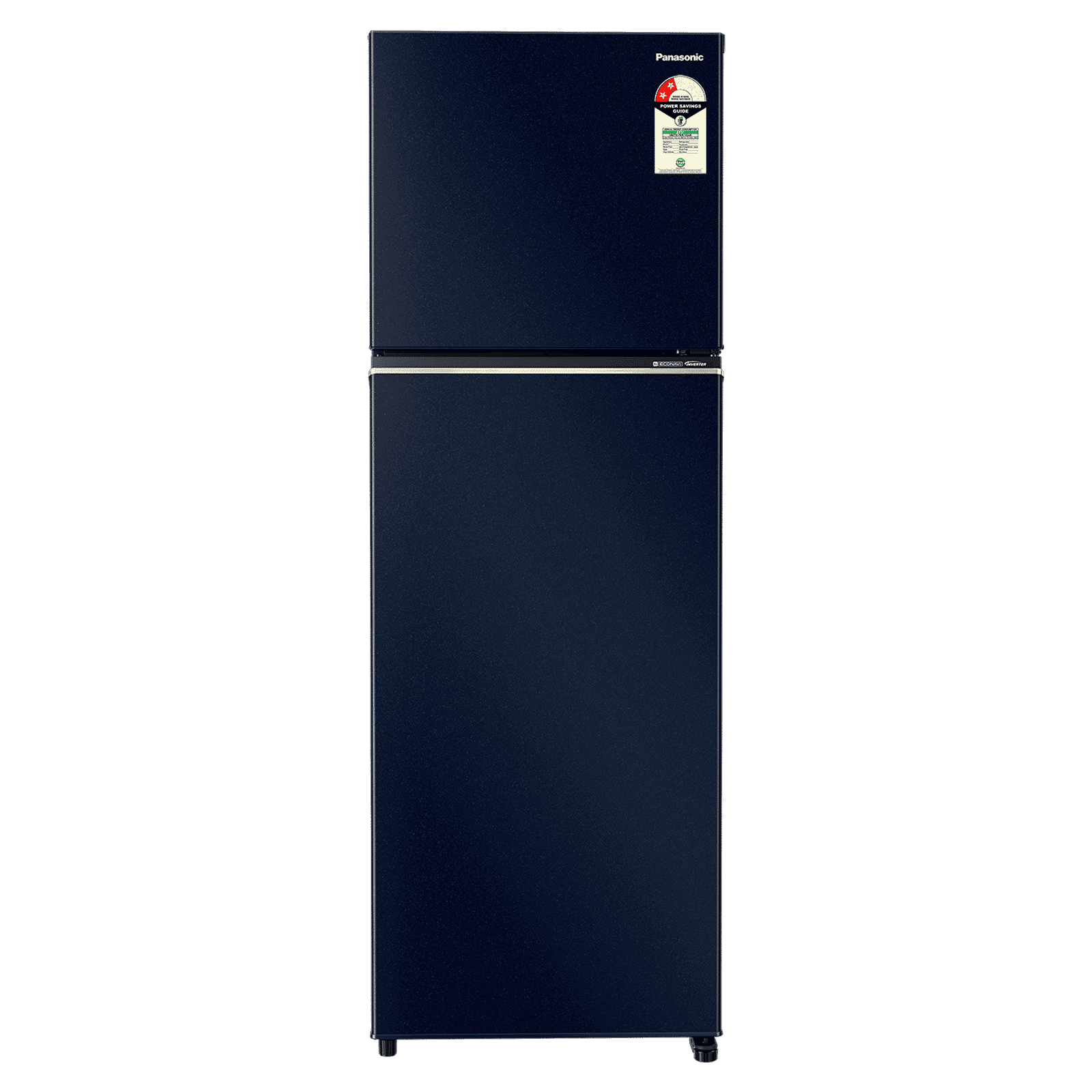 Panasonic TG Series 322 Litres 2 Star Frost Free Double Door Convertible Refrigerator with Surround Cooling Technology (NR-TG368BPAN, Ocean Blue)