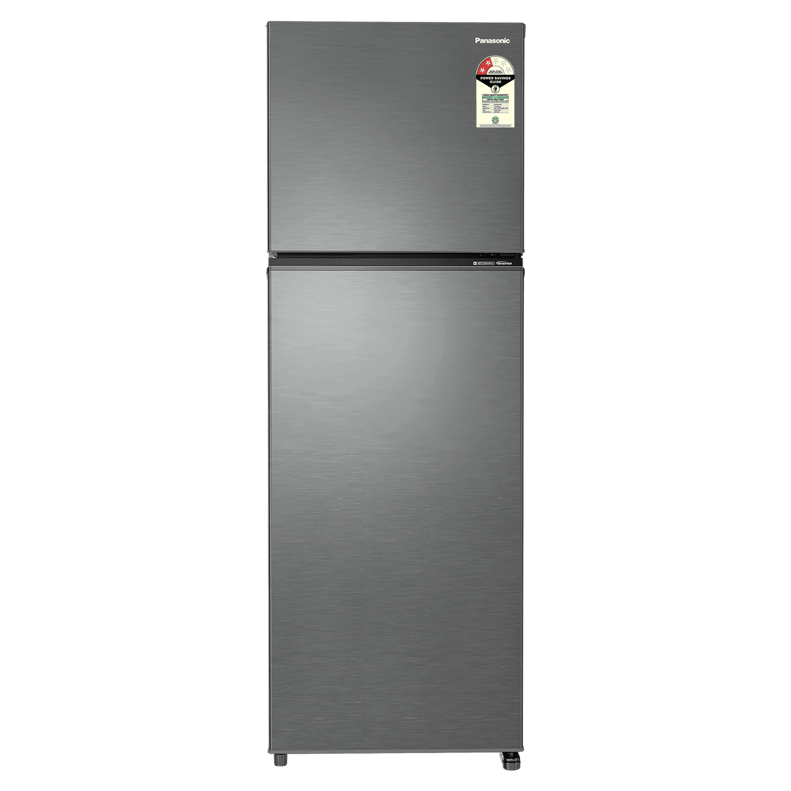 Panasonic TG Series 292 Litres 2 Star Frost Free Double Door Convertible Refrigerator with Surround Cooling Technology (NR-TG337BVHN, Electric Grey)