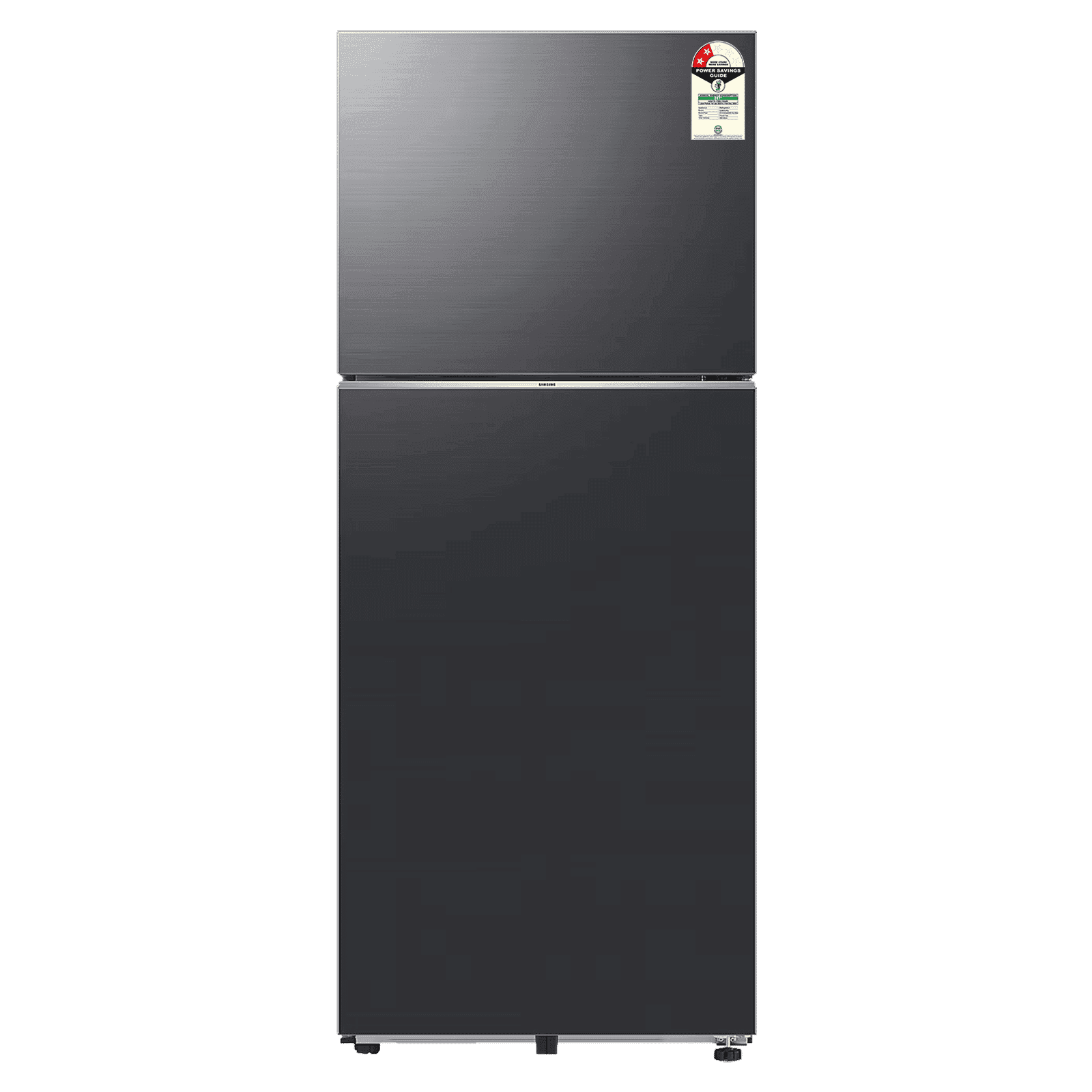 SAMSUNG 396 Litres 2 Star Frost Free Double Door Smart Wifi Enabled Convertible Refrigerator with Digital Inverter Compressor (RT41DG6A2BB1HL, Black Matt)