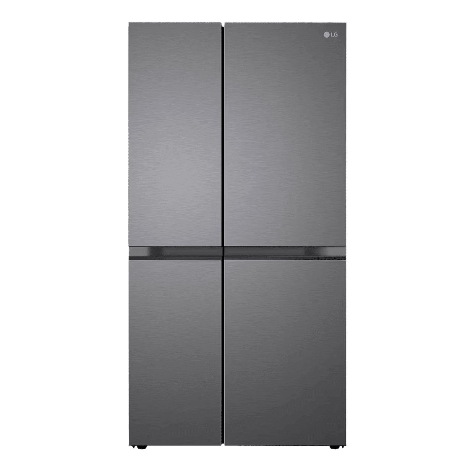 LG 650 Litres 3 Star Frost Free Side by Side Convertible Refrigerator with Multi Air Flow (GL-B257JDS3, Dazzle Steel)