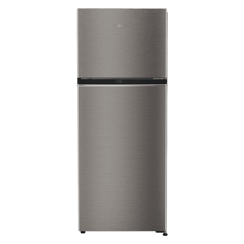 LIEBHERR Cluster 1 245 Litres 2 Star Frost Free Double Door Refrigerator with Bigger Vegetable Basket (TCHgsB 2411, Grey Steel)