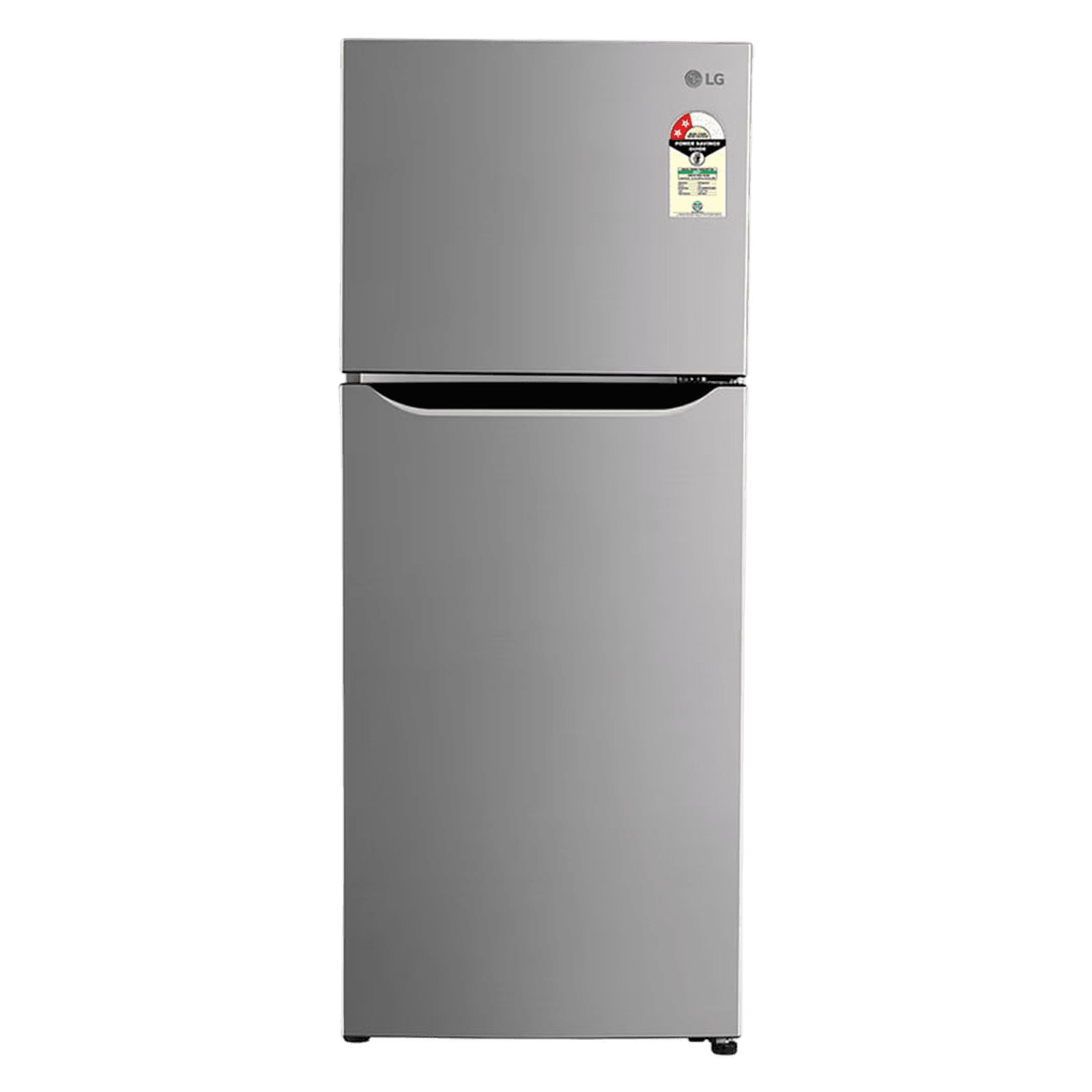 LG 240 Litres 2 Star Frost Free Double Door Convertible Refrigerator with Auto Smart Connect (GL-S292SPZY, Shiny Steel)