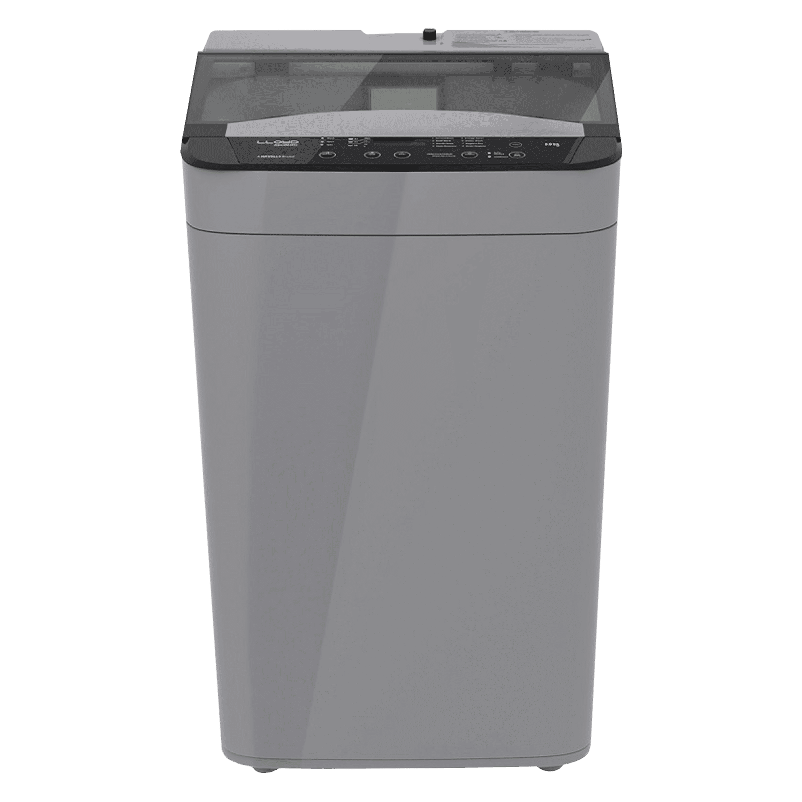 LLOYD 8 kg 5 Star Fully Automatic Top Load Washing Machine (Aquamatic, GLWMT80GLGAM, Automatic Water Control, Light Grey)