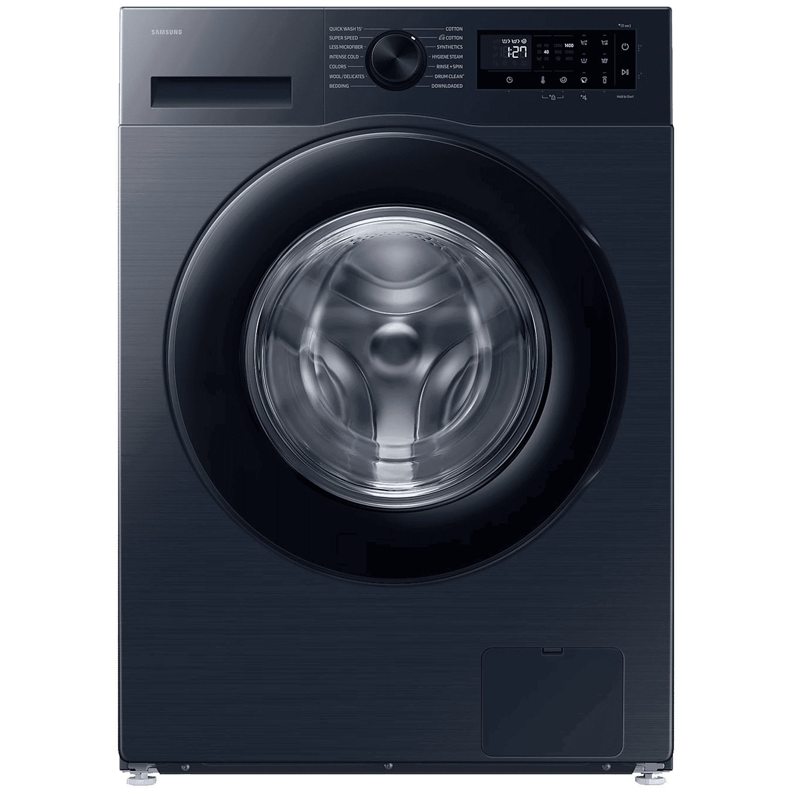 SAMSUNG 9 kg 5 Star Wi-Fi Inverter Fully Automatic Front Load Washing Machine (WW90DG5U24ASTL, Energy Mode, Navy)