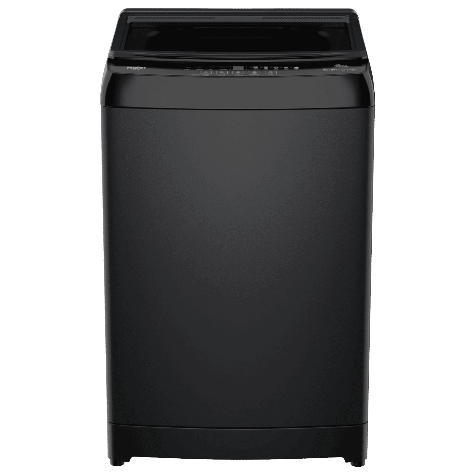 Haier 10.5 kg 5 Star Fully Automatic Top Load Washing Machine (HWM105-316BK, Pillow Drum, Black)