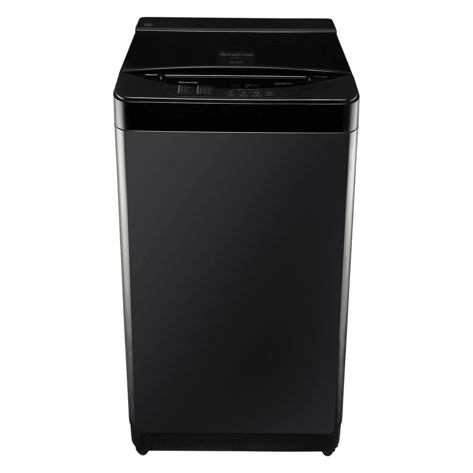 Panasonic 8 kg 5 Star Fully Automatic Top Load Washing Machine (C3 Series, NA-F80C3PRB, Active Foam System, Pure Black)