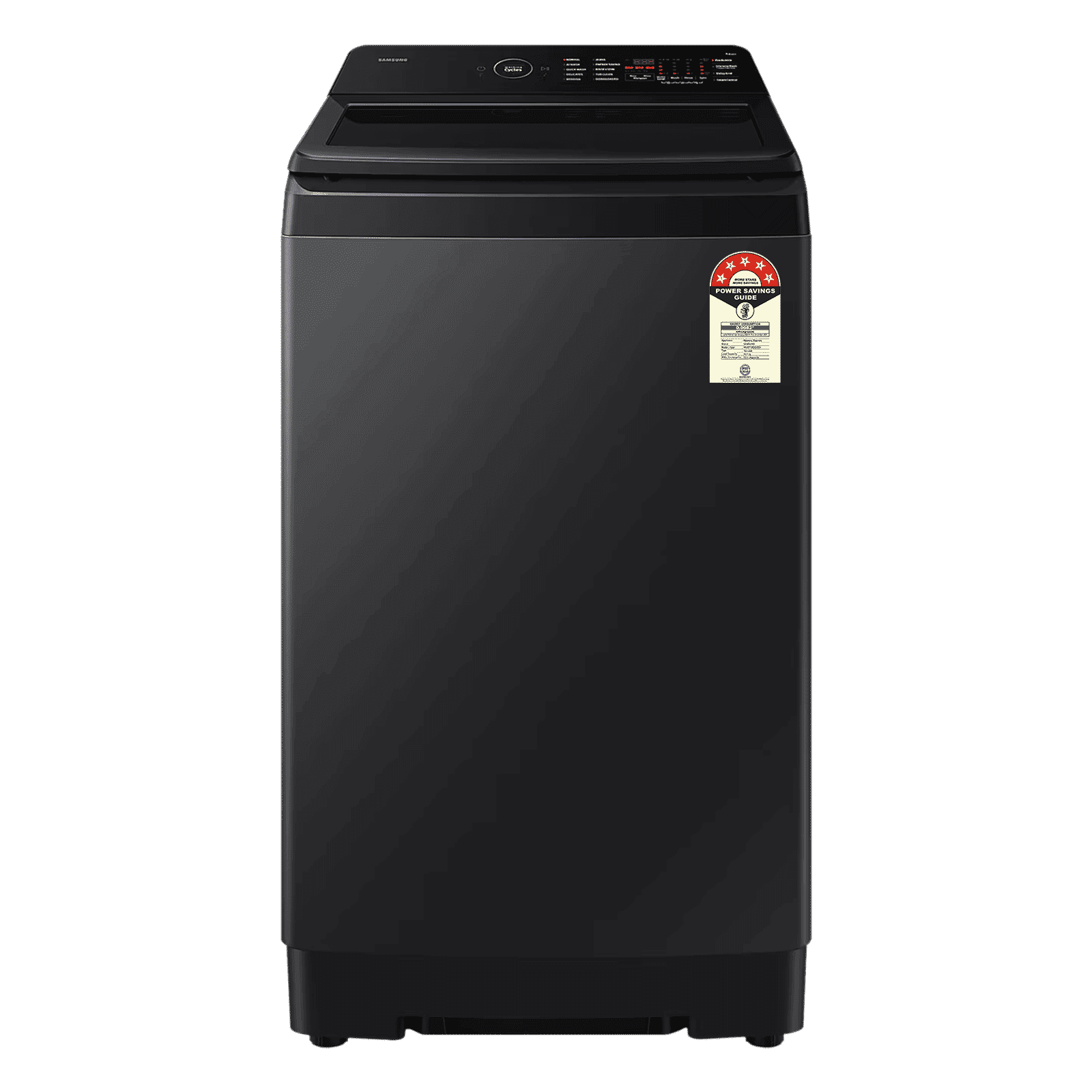 SAMSUNG 10 kg 5 Star Wi-Fi Inverter Fully Automatic Top Load Washing Machine (WA80F10E2CTL, AI VRT+ Technology, Deep Charcoal)