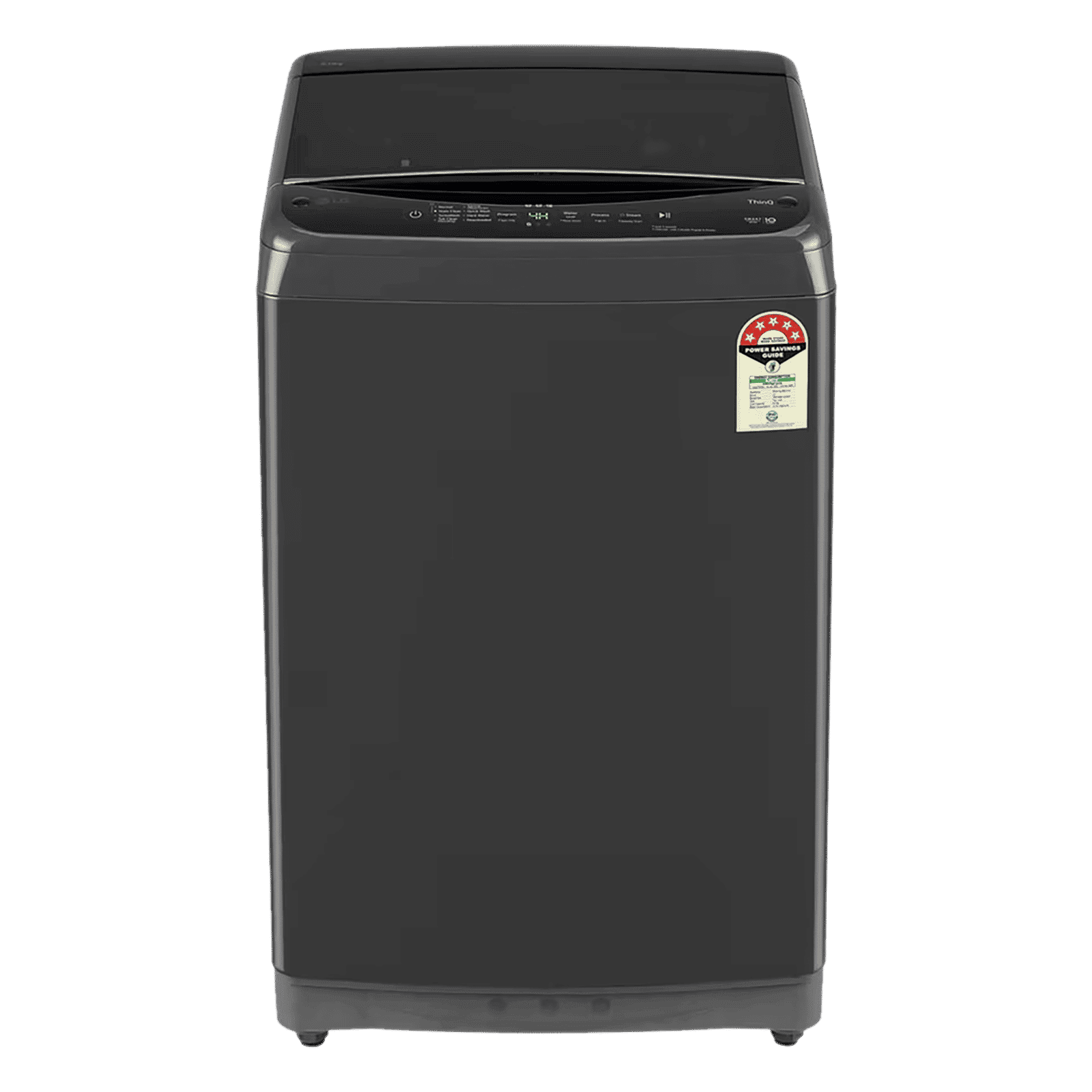LG 9 kg 5 Star Wi-Fi Inverter Fully Automatic Top Load Washing Machine (T90V4MB1S, In-built Heater, Middle Black)