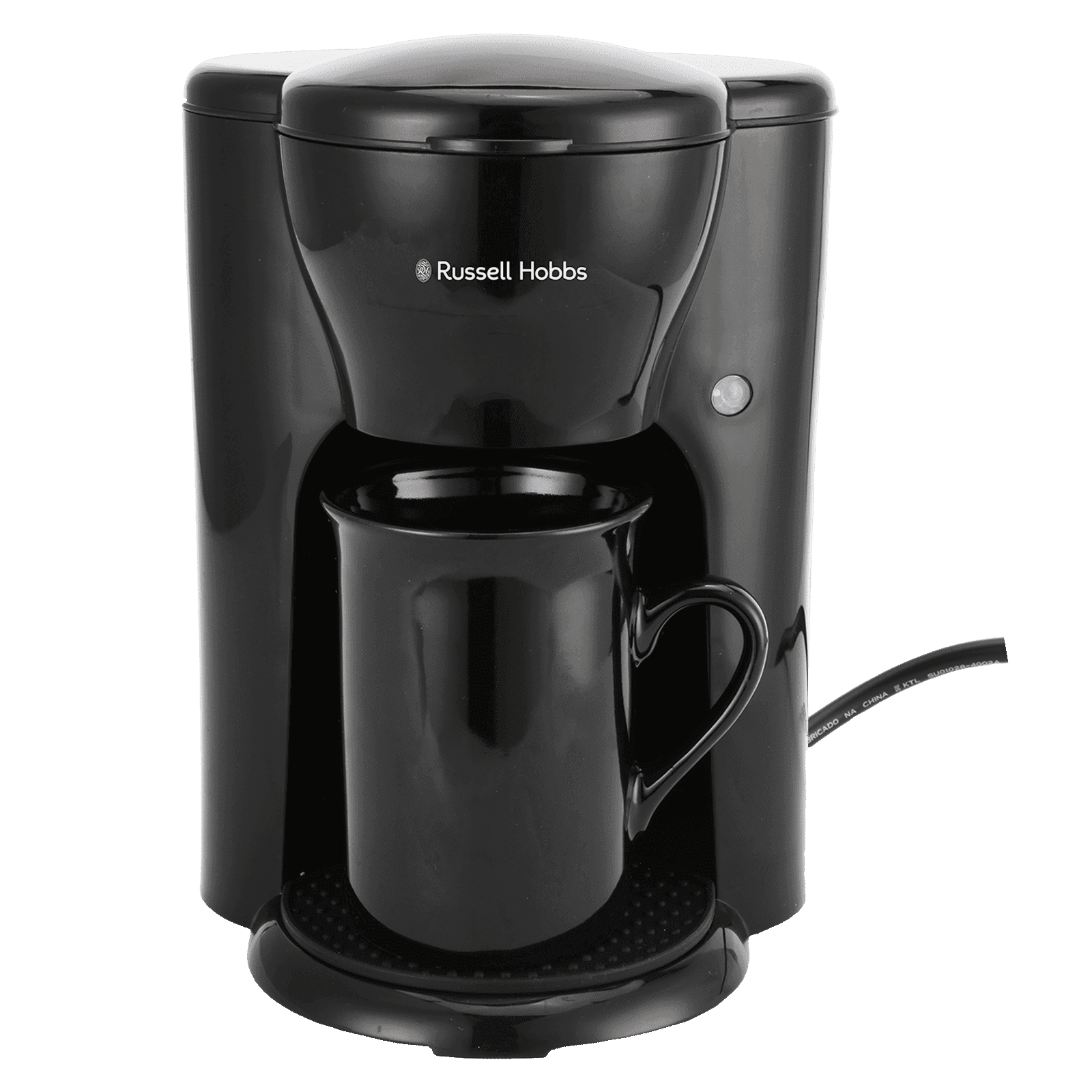 Russell Hobbs RCM1 330 Watt 1 Cups Manual Drip Coffee Maker (Black)