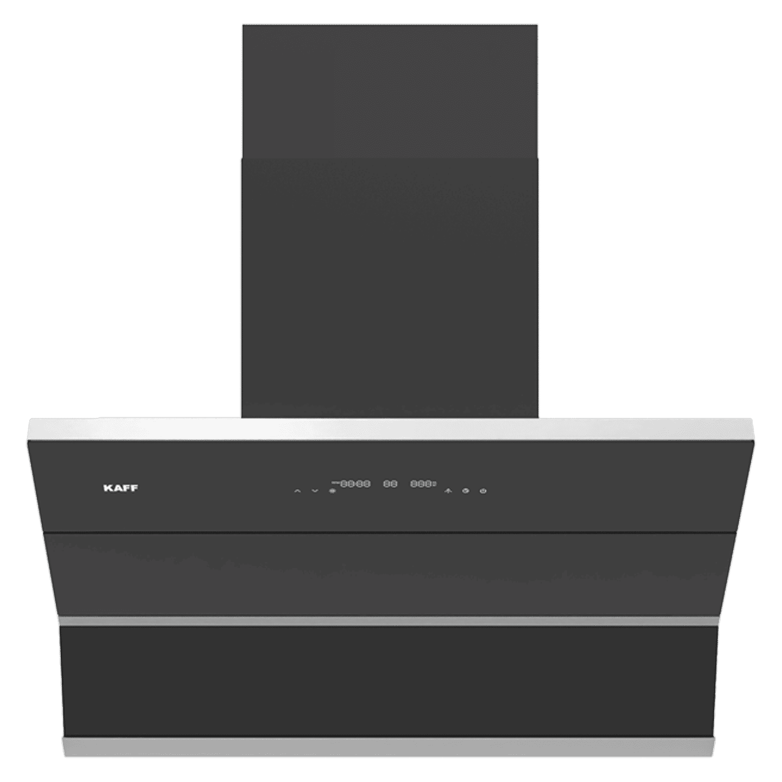 KAFF FALCON DX 90 90cm 1280m³/hr Ducted Auto Clean Wall Mounted Chimney with BLDC Motor (Black)