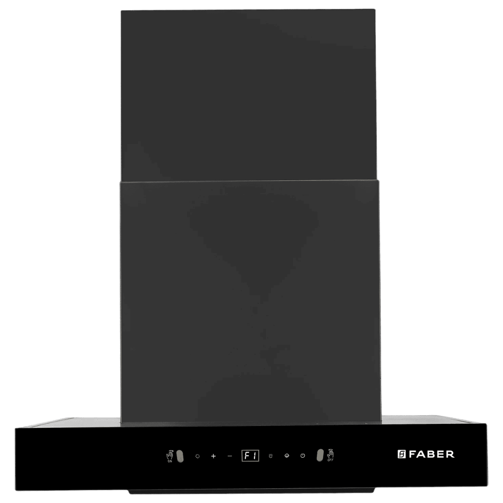 FABER SIGMA BLDC HC SC BK 60 60cm 1500m³/hr Ductless Auto Clean Wall Mounted Chimney with Gesture and Remote Control (Black)