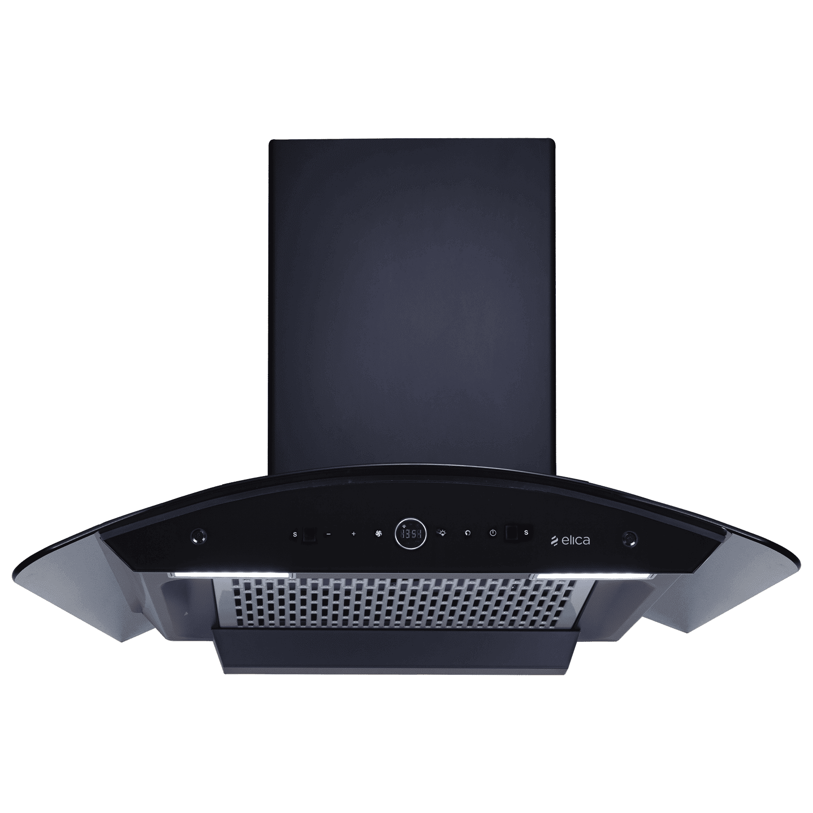 elica PRO PLUS FL BLDC 75cm 1600m3/hr Ducted Auto Clean Wall Mounted Chimney with Motion Sensor Control (Black)