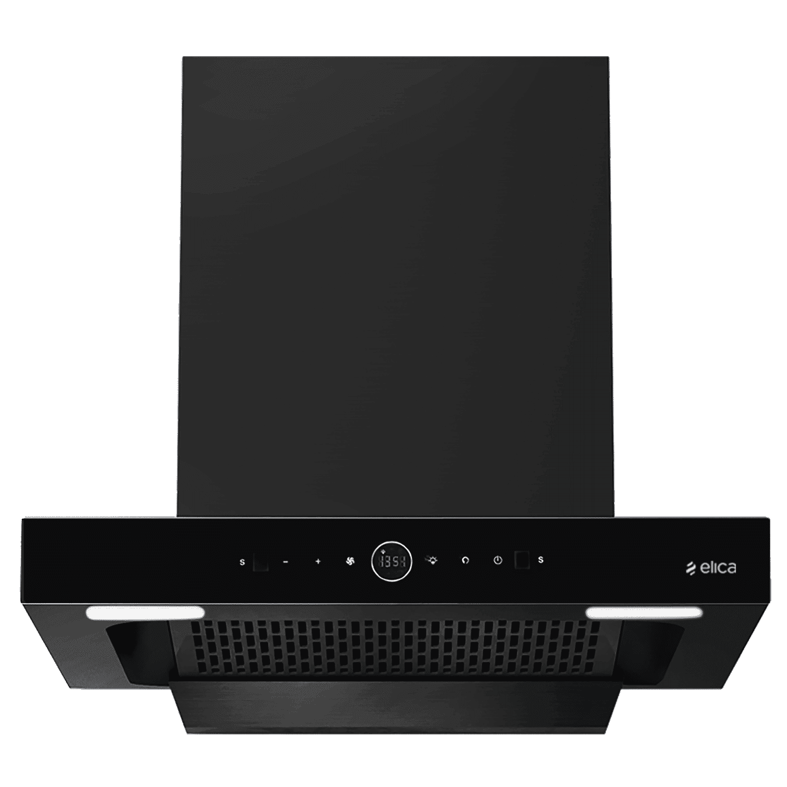 elica SPT PRO PLUS FL BLDC 60cm 1600m3/hr Ducted Auto Clean Wall Mounted Chimney with Motion Sensor Control (Black)