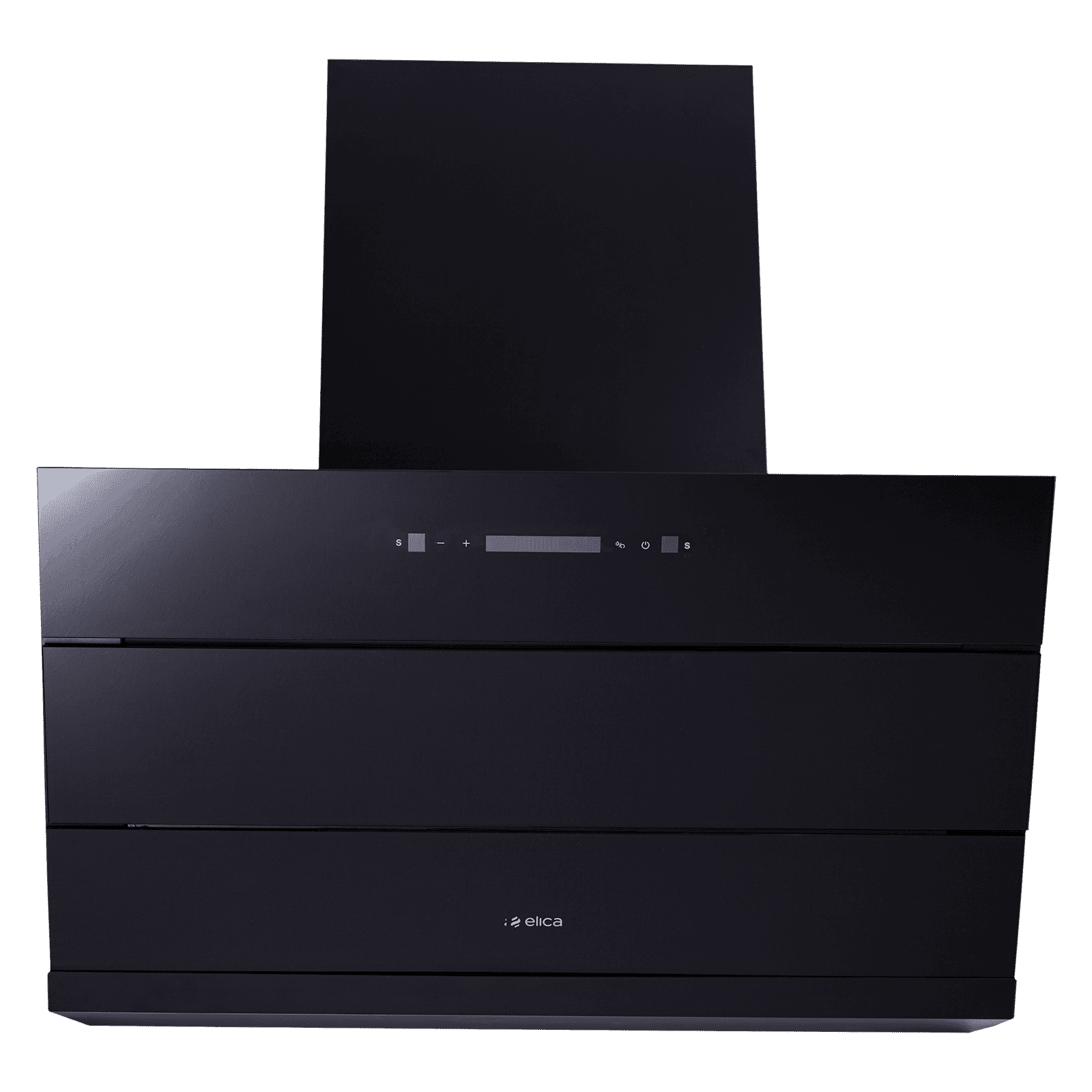 elica EFL 3V 901 BLDC HAC LTW MS NERO 90cm 1500m3/hr Ducted Auto Clean Cabinet/Hob Mounted Chimney with Motion Sensor Control (Black)