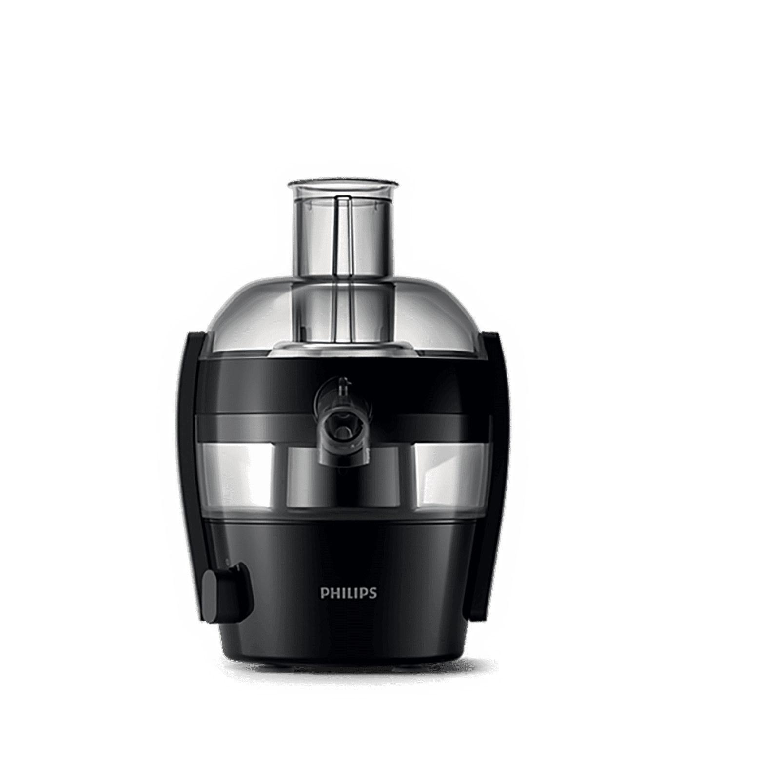 PHILIPS Viva Collection 500 Watt 1 Jar Centrifugal Juicer (QuickClean Technology, Ink Black)