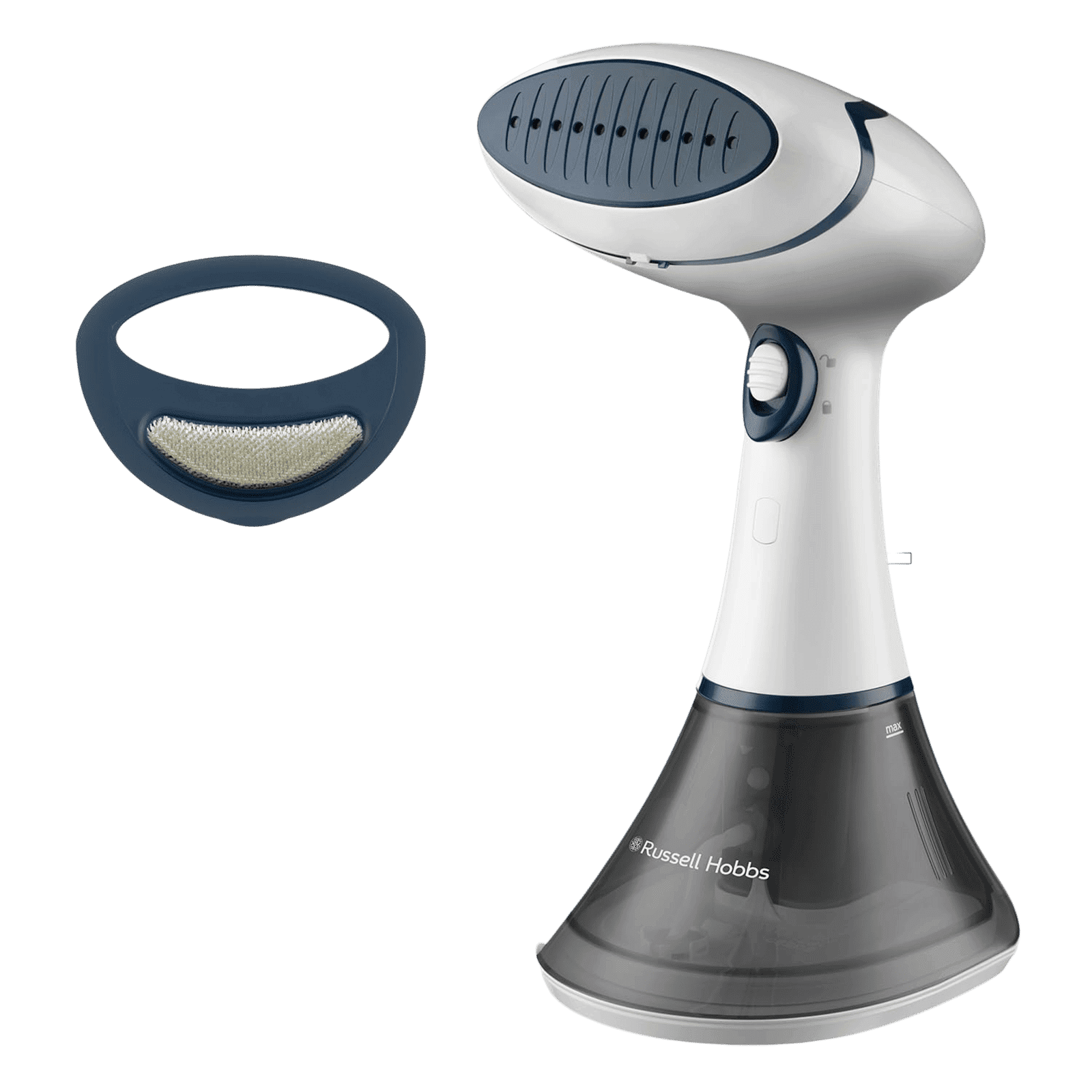 Russell Hobbs Steam Genie Essential 1600 Watts Handheld Garment Steamer (200ml Water Tank, Steam Trigger Lock, Green)
