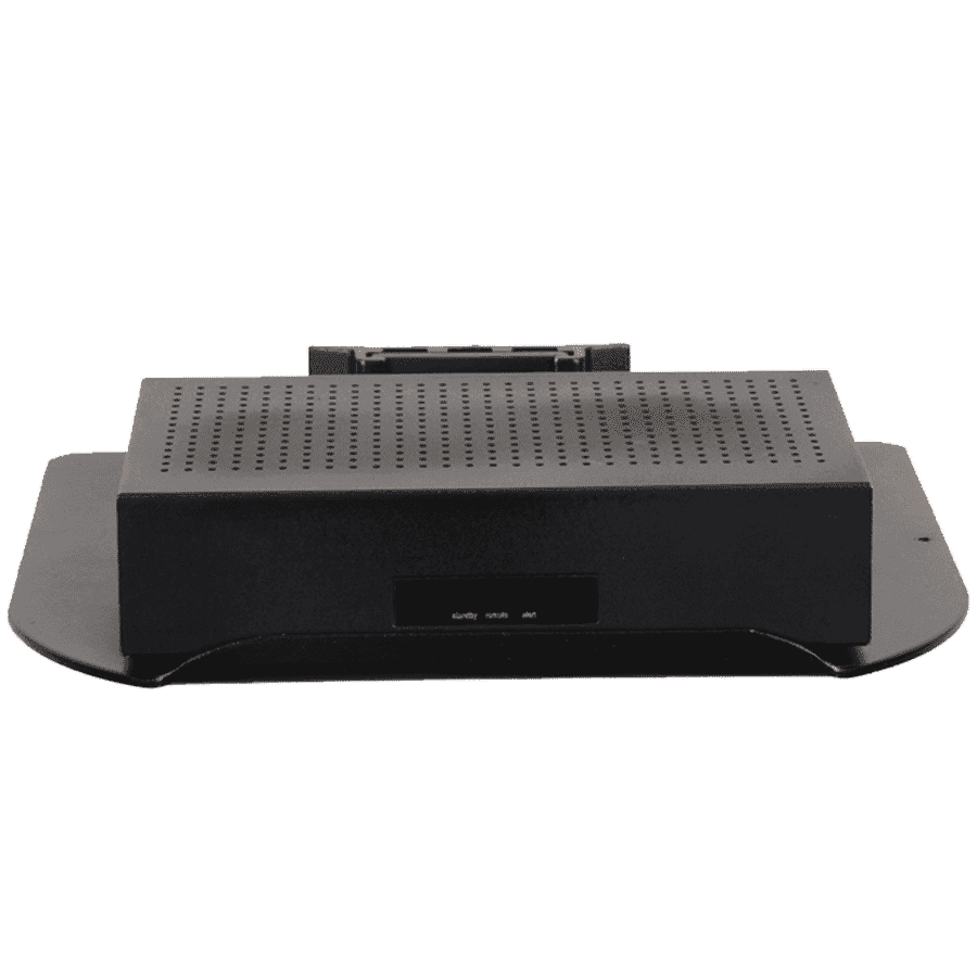 RD PLAST Wall Mount Set-Top Box Stand (RW 4010-2, Black)