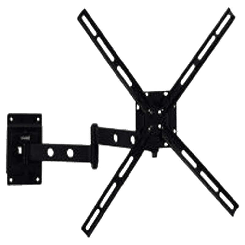 RD PLAST 32-50 inch Swivel Wall Mount TV Stand (Black)