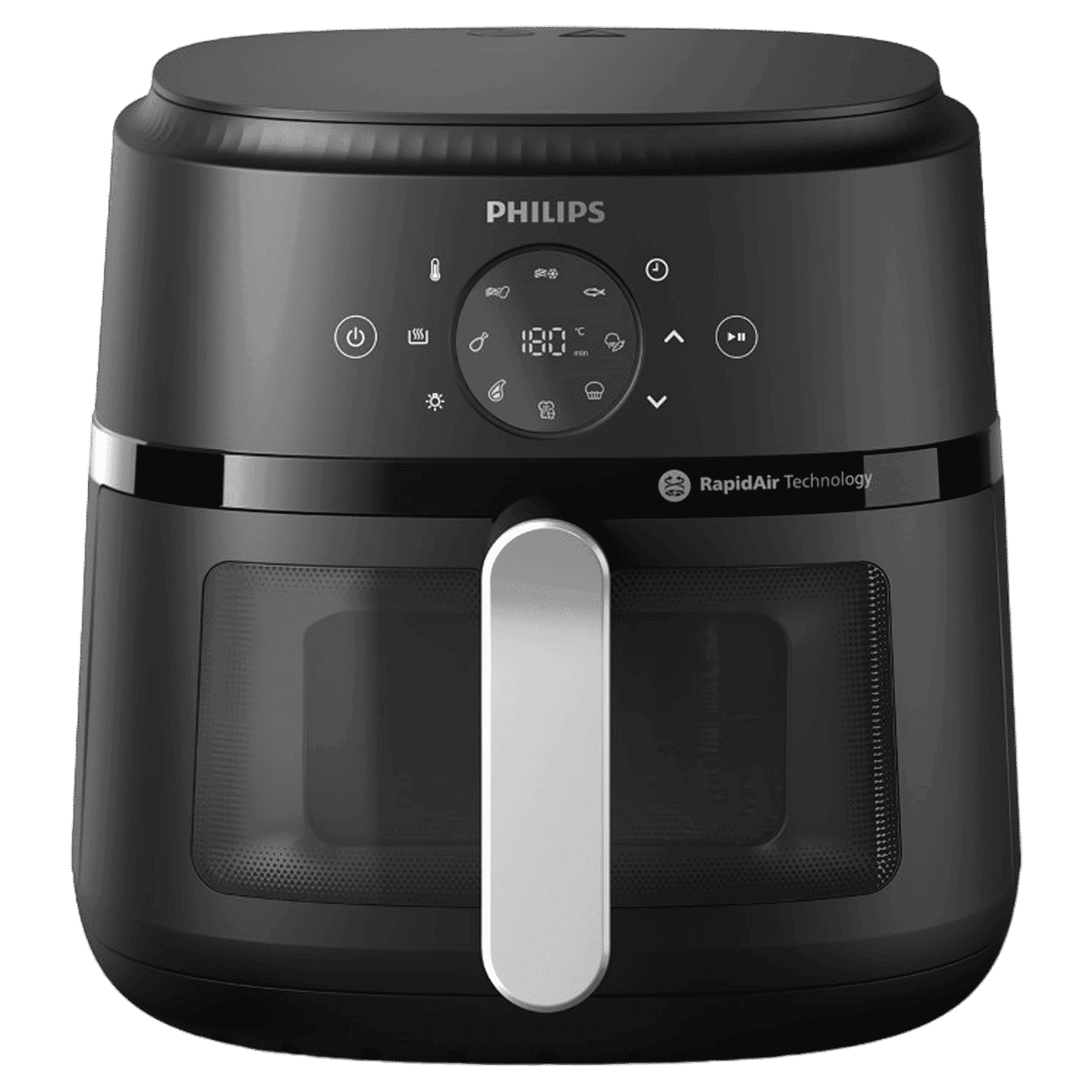 PHILIPS 2000 Series 4.2L 1500 Watt Digital Air Fryer with Rapid Air Technology (Black)