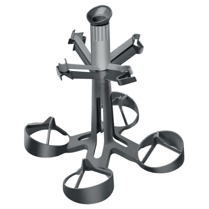 BOSCH Glass Holder for Dishwasher (Secure Holder, 791040, Dark Grey)