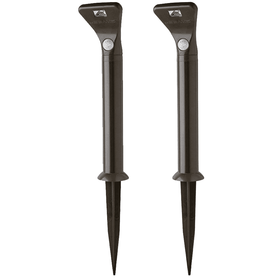 MR BEAMS Electric Powered 1.5 Watt Wireless Motion Sensor Smart Light (MB592, Black)