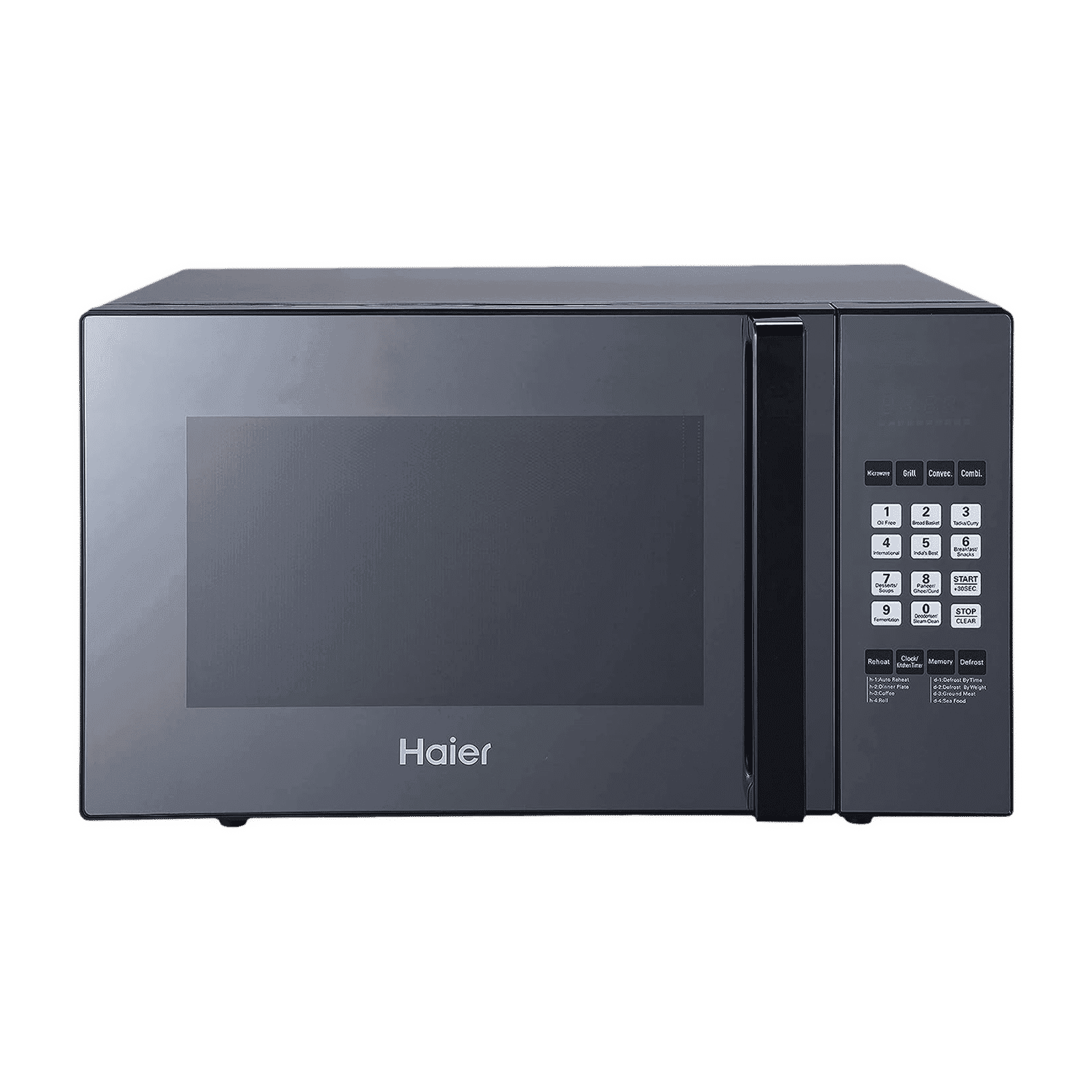 Haier 25L Convection Microwave Oven with 305 Autocook Menu (HIL2501CBSH, Black)